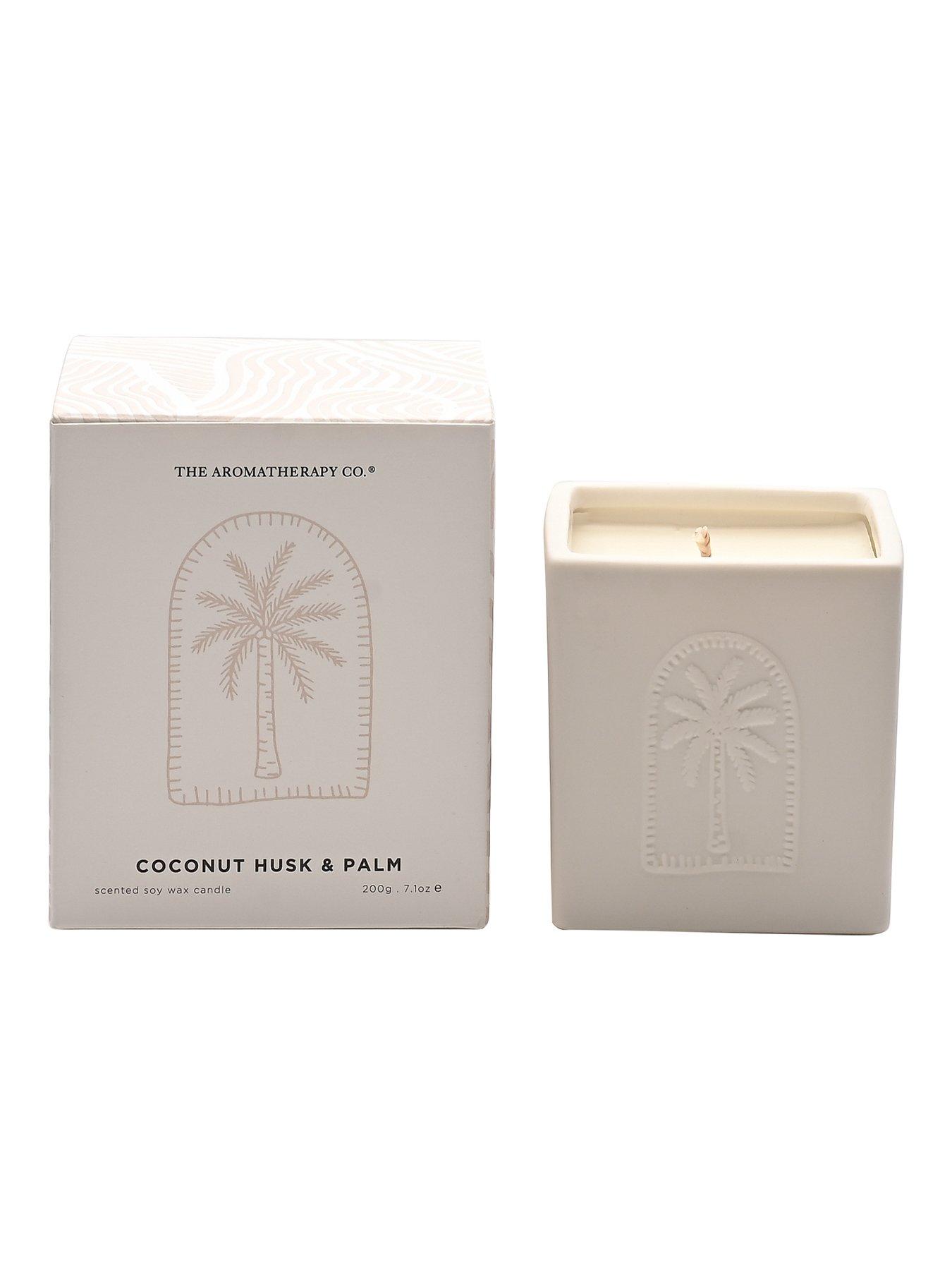 Image 7 of 7 of The Aromatherapy Co. Sunset Candle - Coconut Husk &amp; Palm