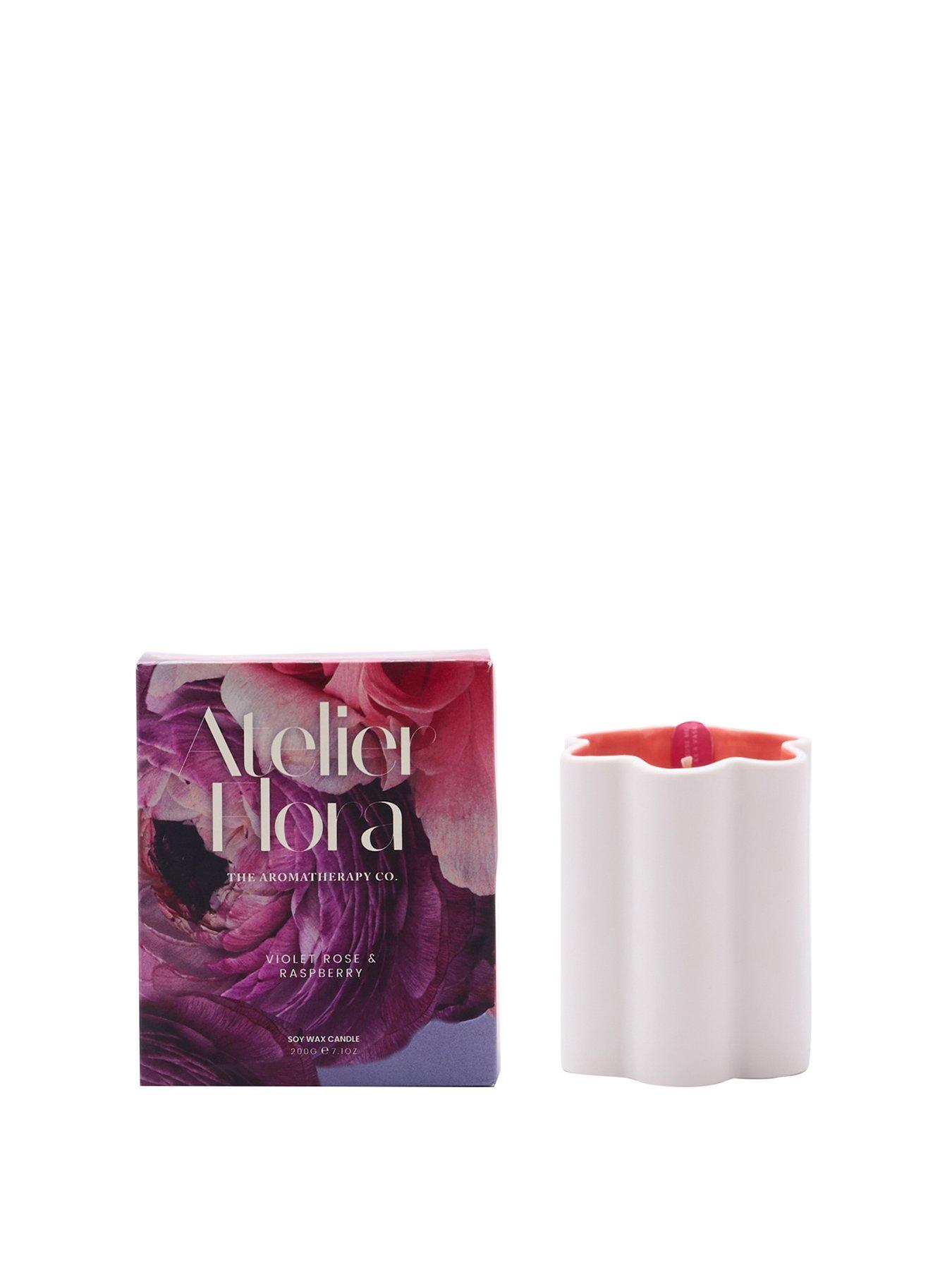  image of the-aromatherapy-co-atelier-flora-candle-violet-rose-amp-raspberry