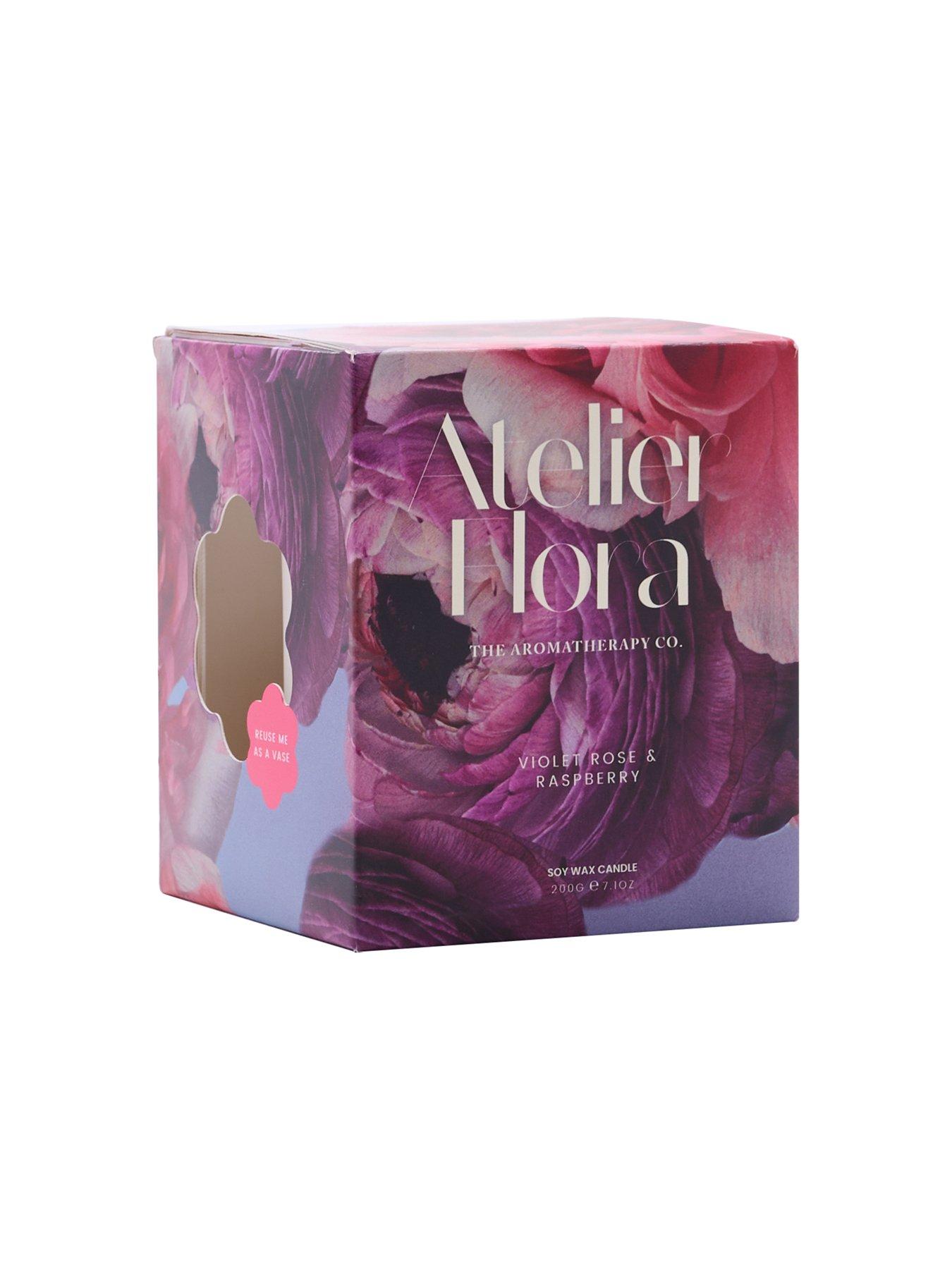  image of the-aromatherapy-co-atelier-flora-candle-violet-rose-amp-raspberry