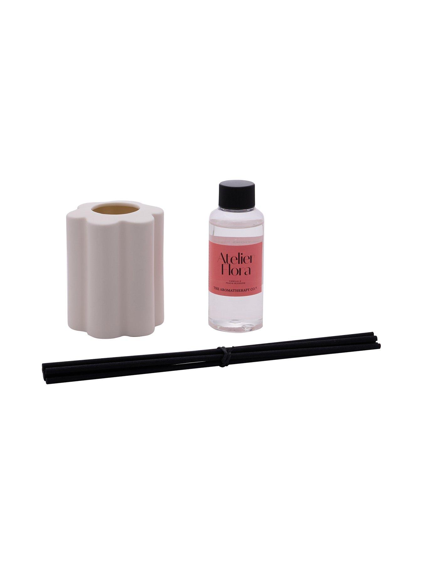  image of the-aromatherapy-co-atelier-flora-100ml-diffuser-vanilla-amp-peach-blossom