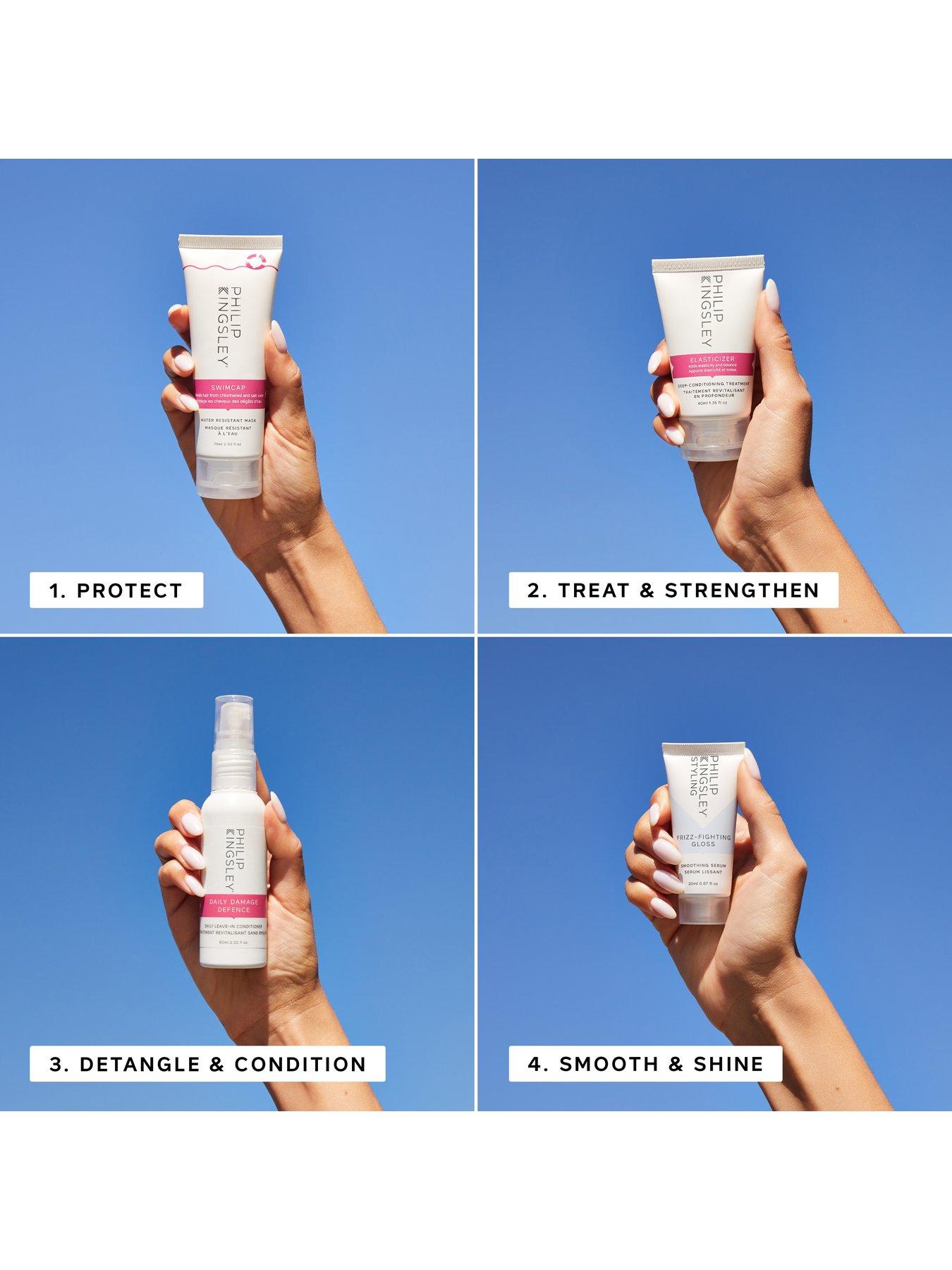  image of philip-kingsley-holiday-proof-hair-care-travel-collection-worth-pound55