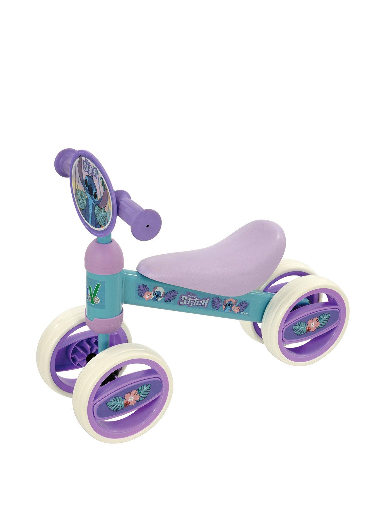 Disney Stitch Bobble with Plaque Ride-on