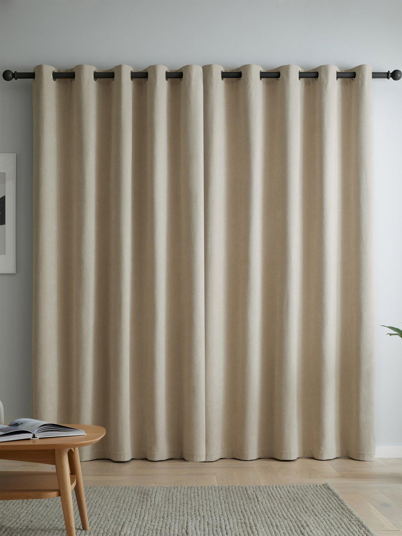  image of catherine-lansfield-wilson-thermal-blackout-eyelet-curtainsnbsp