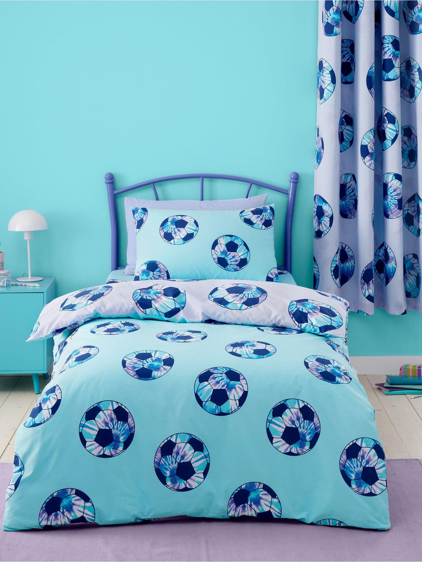 Catherine Lansfield Tie Dye Football Duvet Cover Set