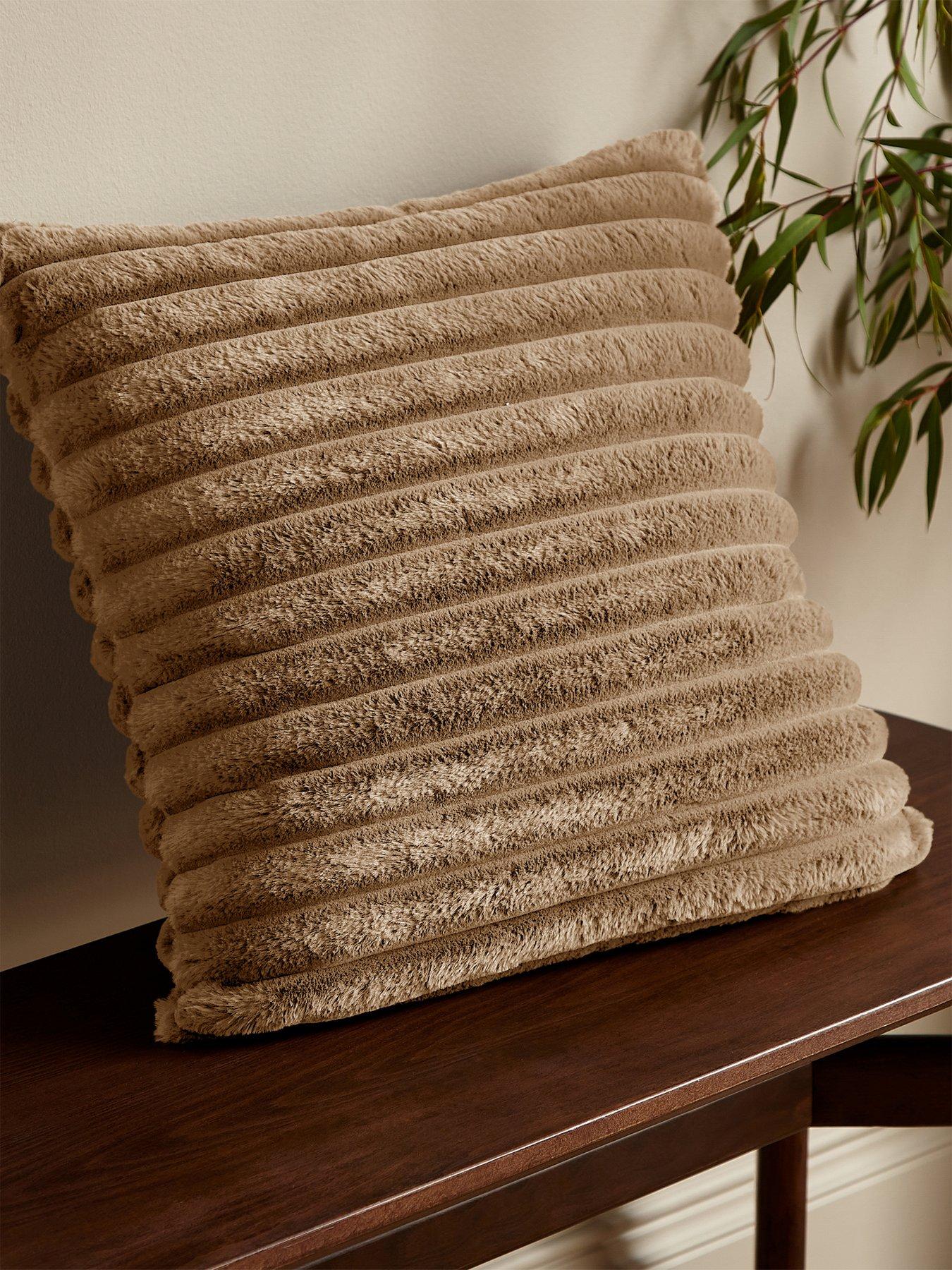 undefined Cosy Ribbed Cushion