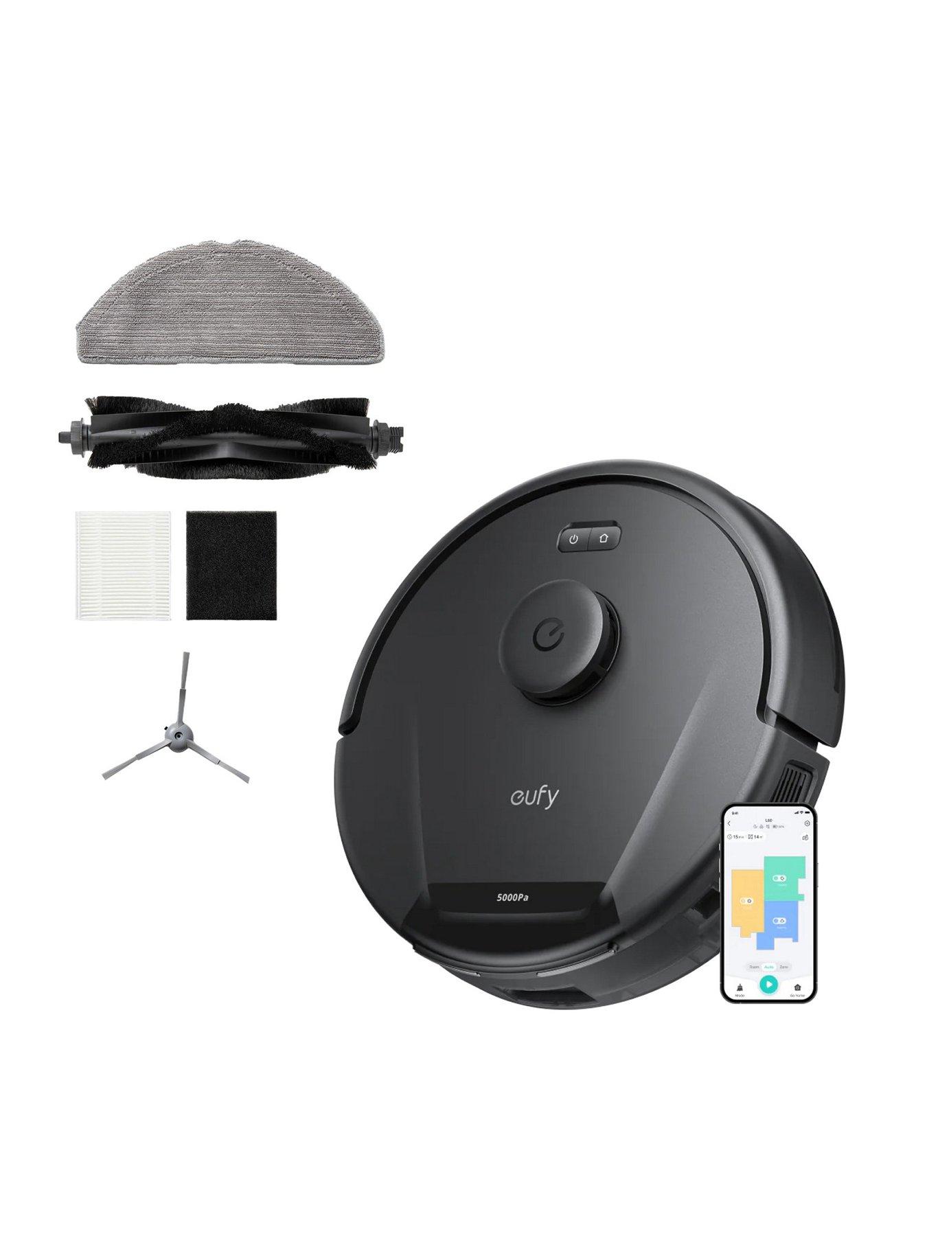 front image of eufy-l60-hybrid-robot-vacuum-cleaner-with-mop
