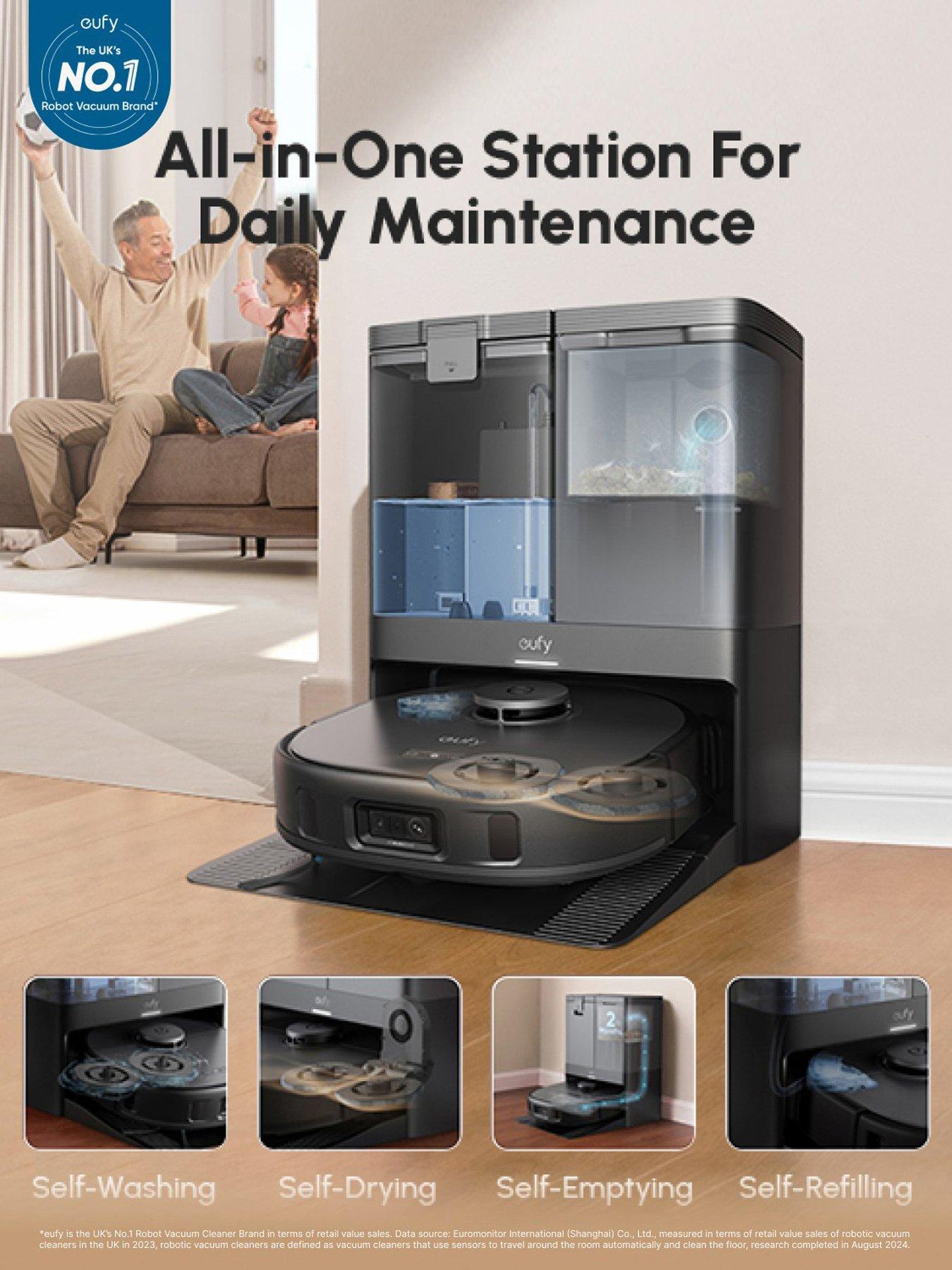 Image 2 of 6 of Eufy X10 Pro Omni Robot Vacuum with Mop and All-in-One Station