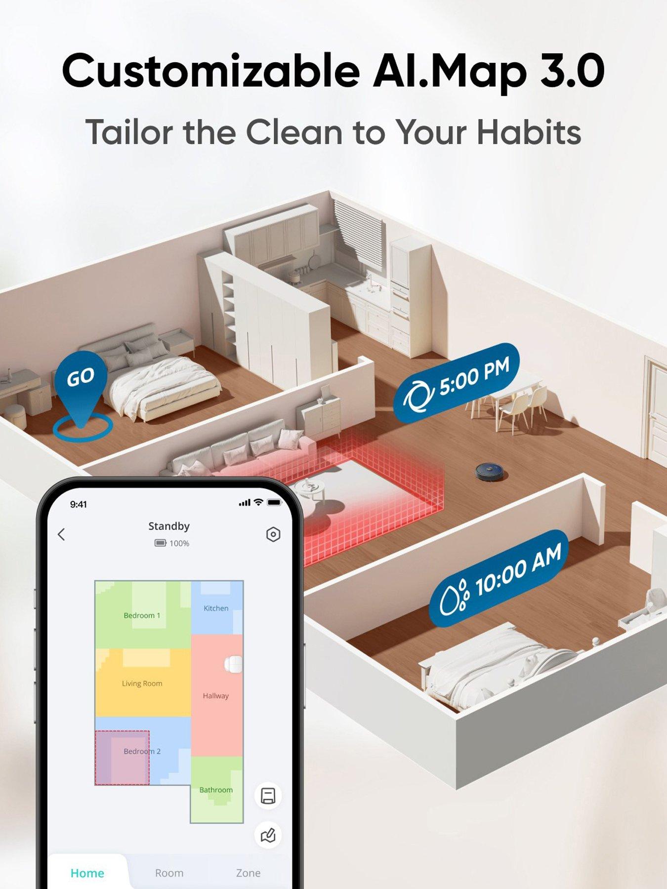 Image 6 of 6 of Eufy X10 Pro Omni Robot Vacuum with Mop and All-in-One Station