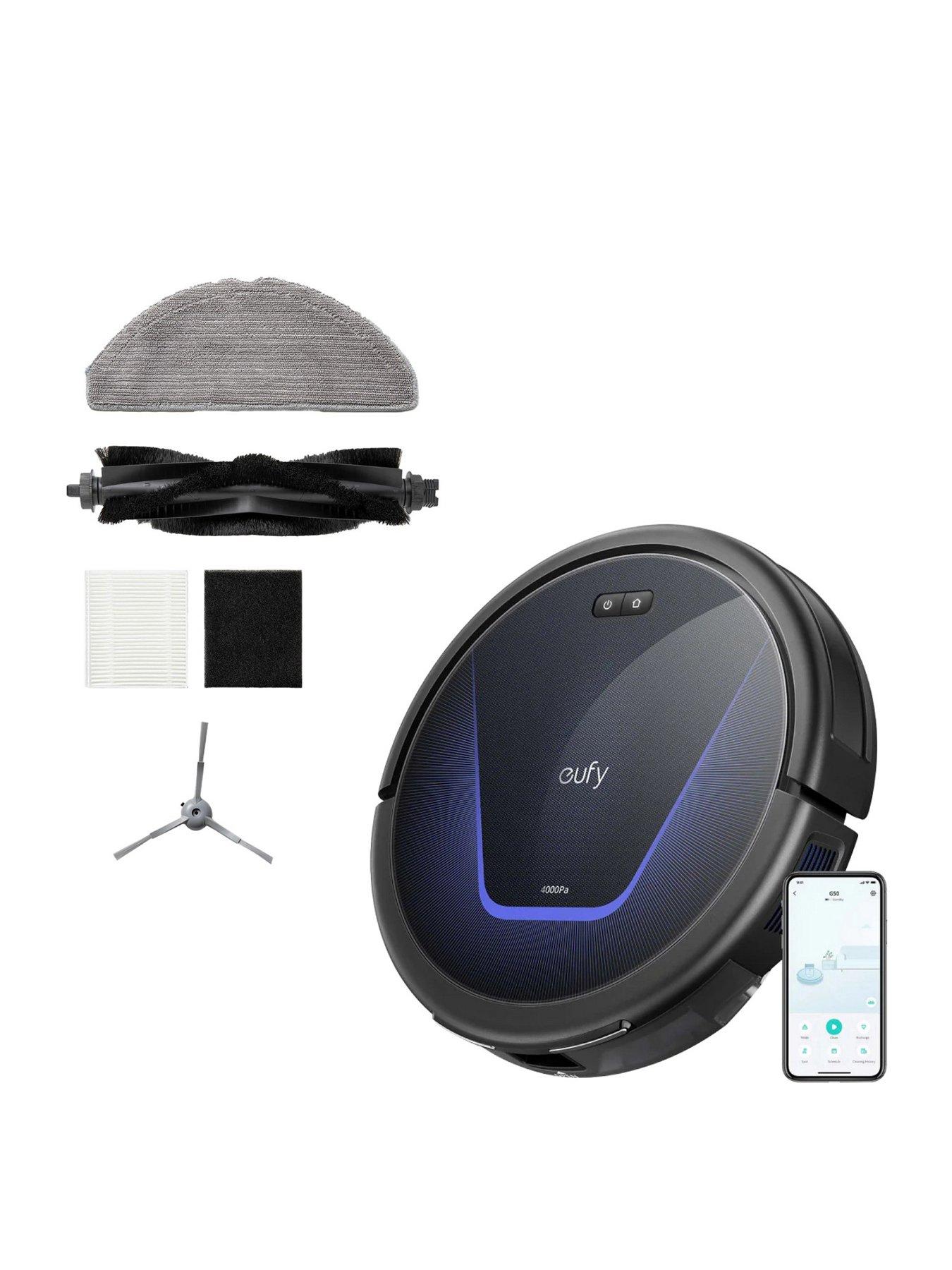 Image 1 of 7 of Eufy G50 Hybrid Robot Vacuum with Mop and Auto-Detangle Brush