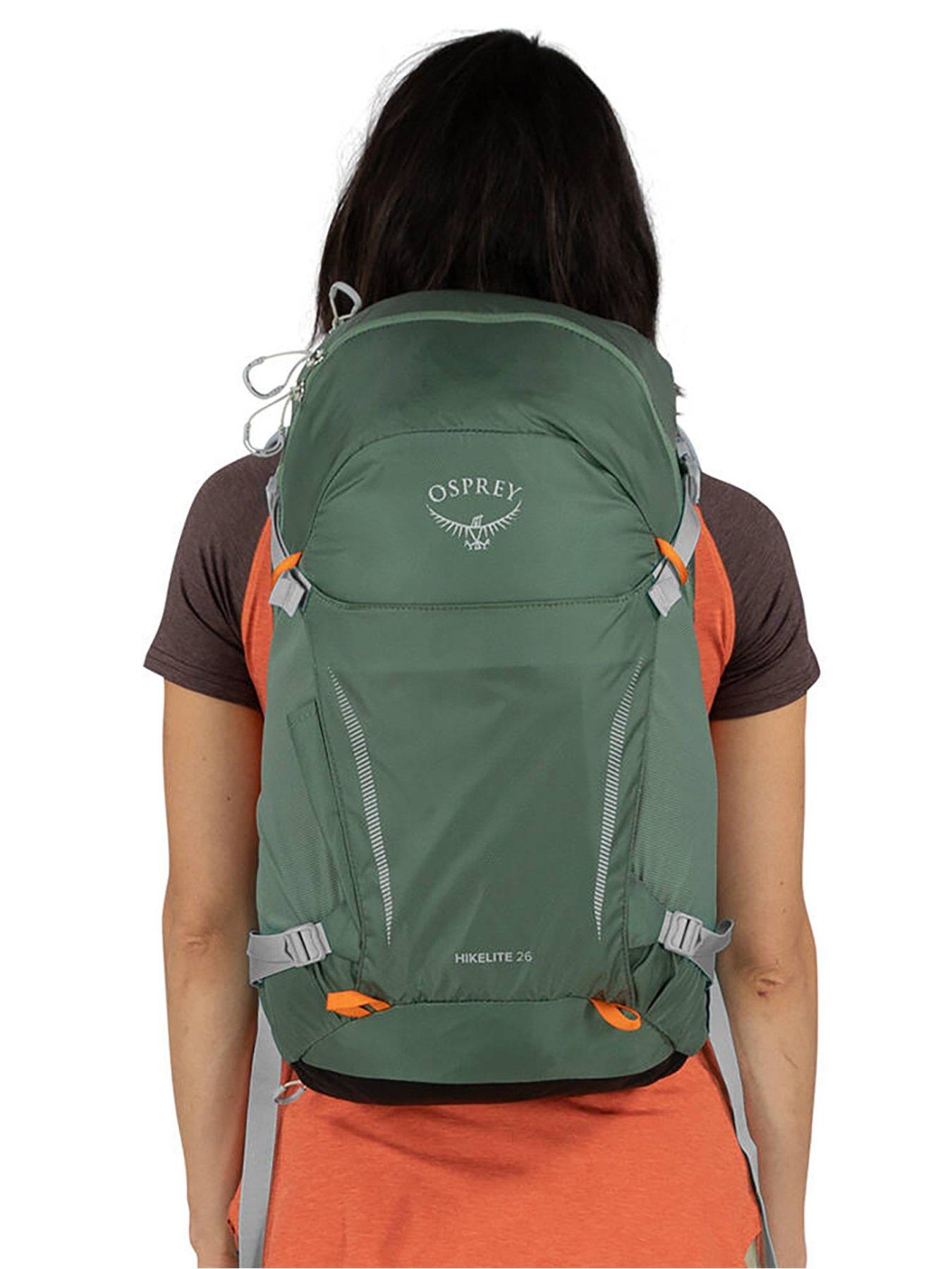  image of osprey-hikelite-26-pine-leaf-green-os-backpack