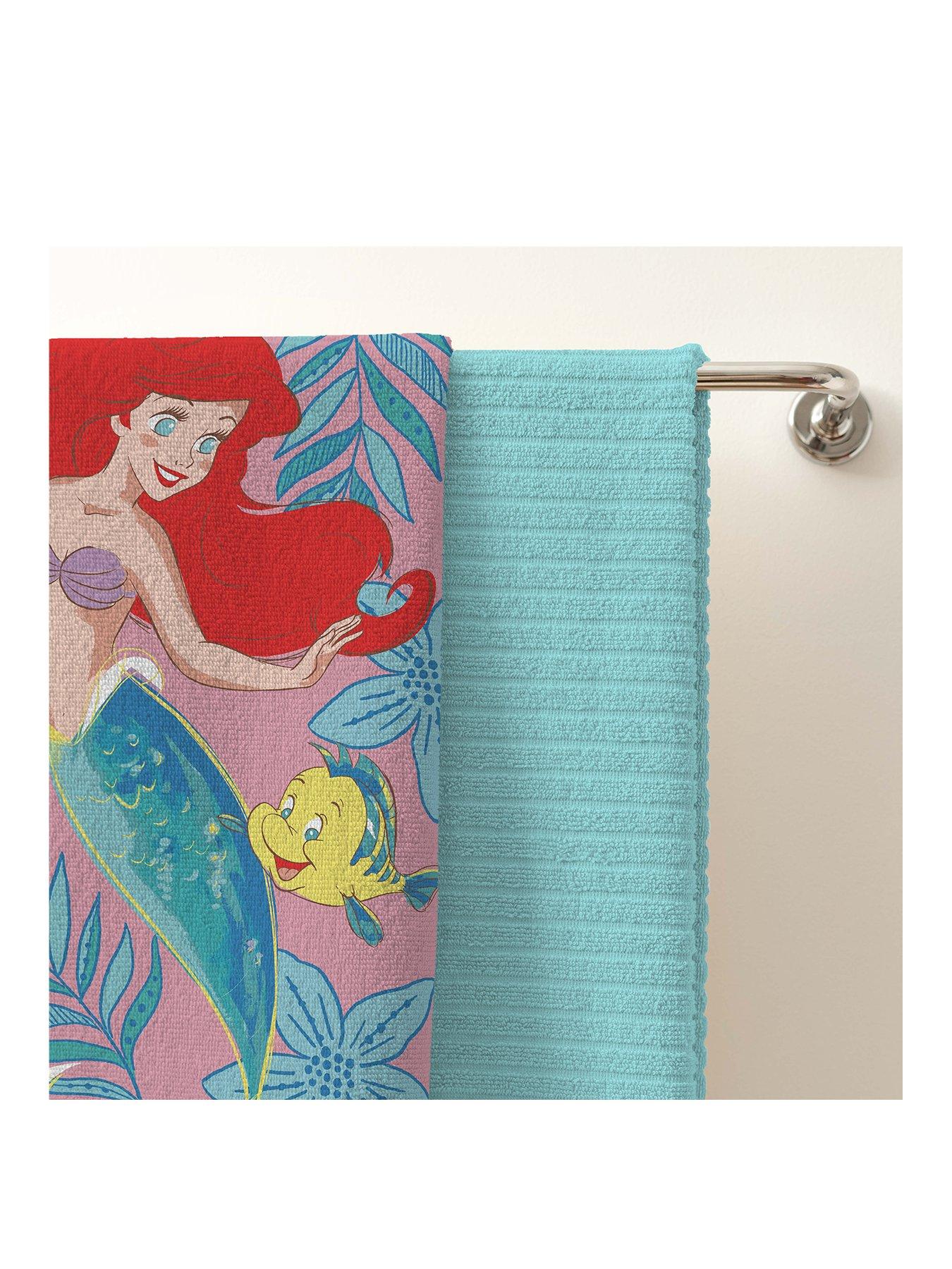 Disney Little Mermaid The Little Mermaid Ariel And Flounder Towel