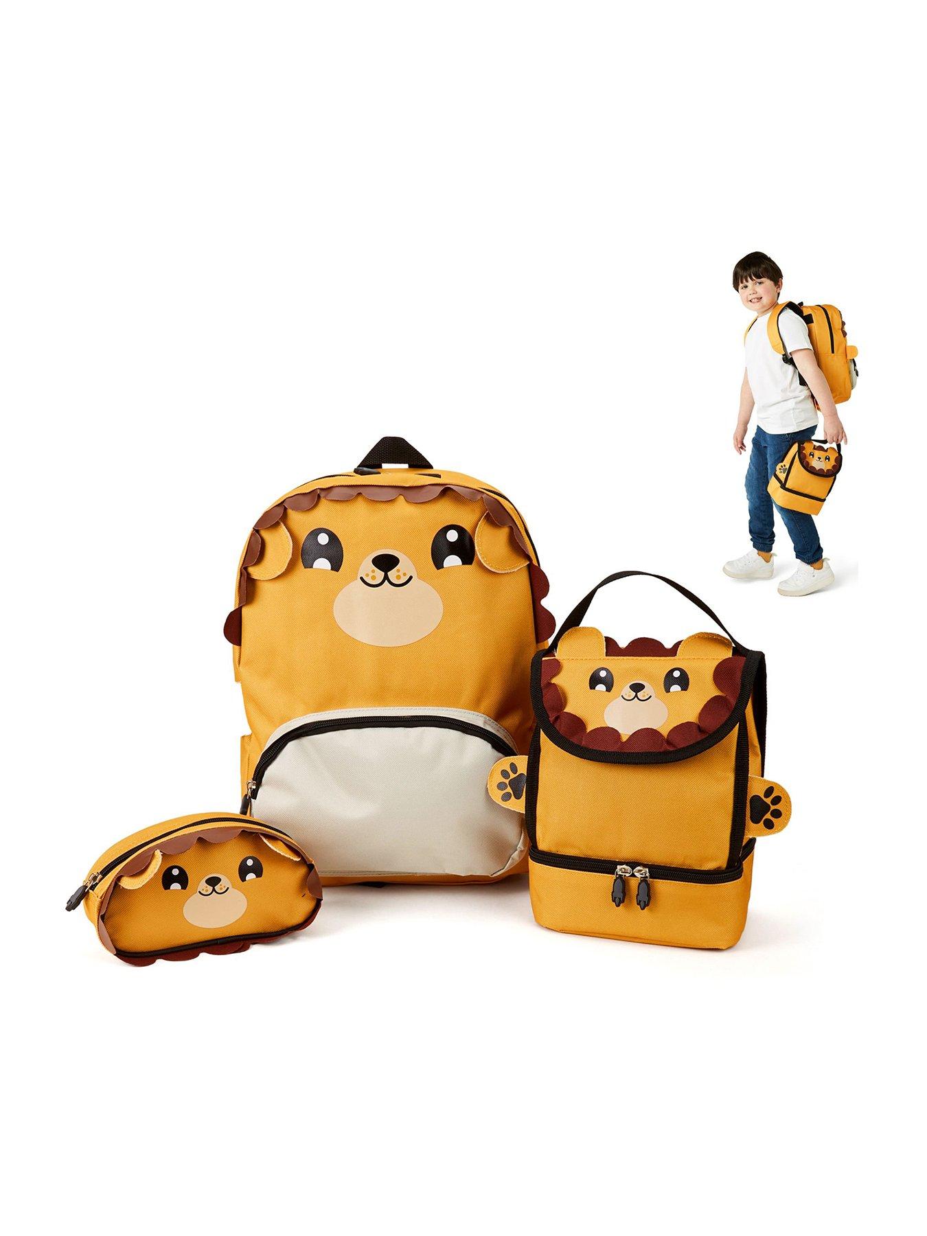 Image 1 of 7 of Zappi Baby Animal Backpack (Set) - Lion