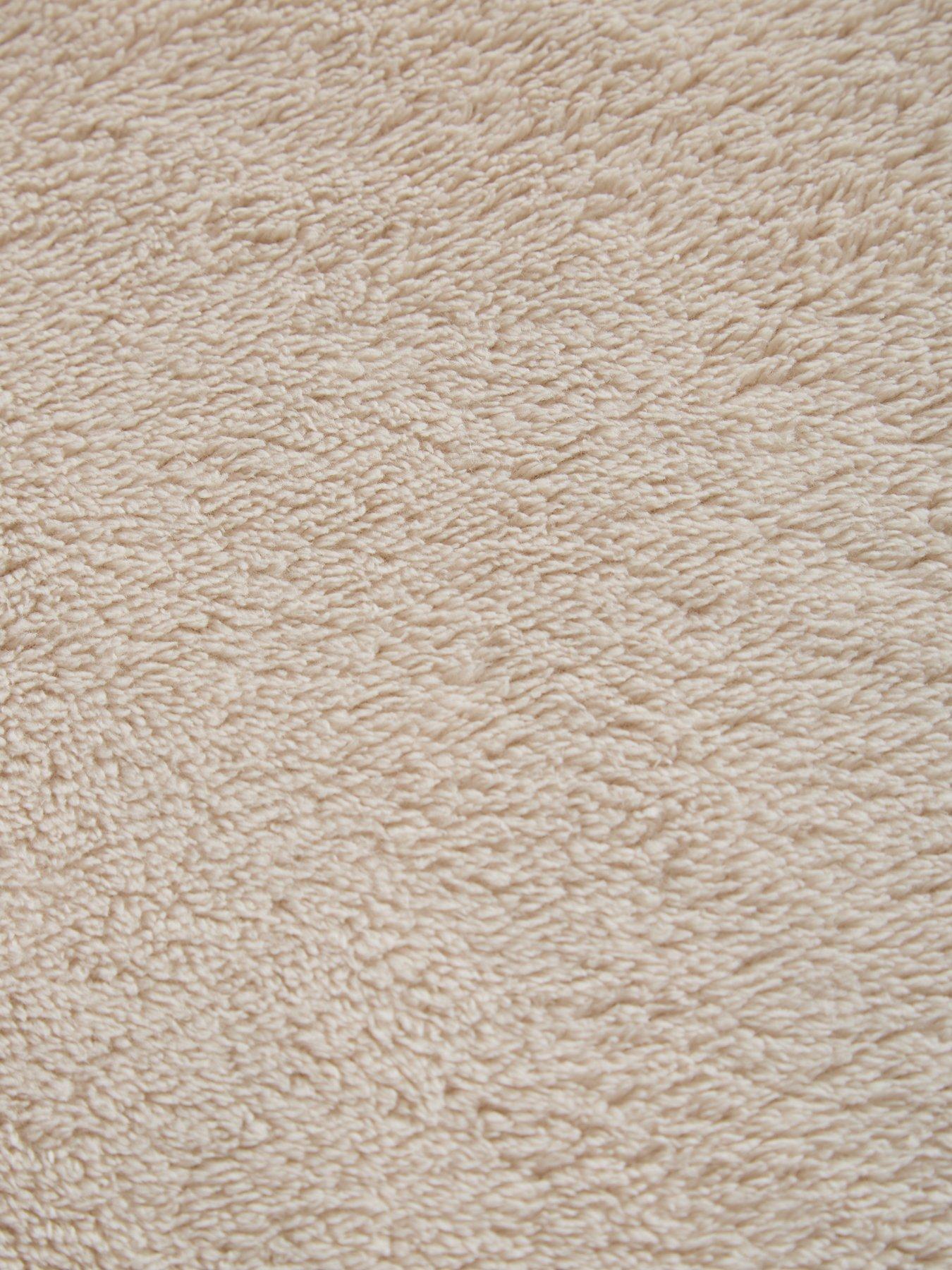 Image 6 of 6 of Very Home Teddy Fleece Duvet Cover Set in Natural