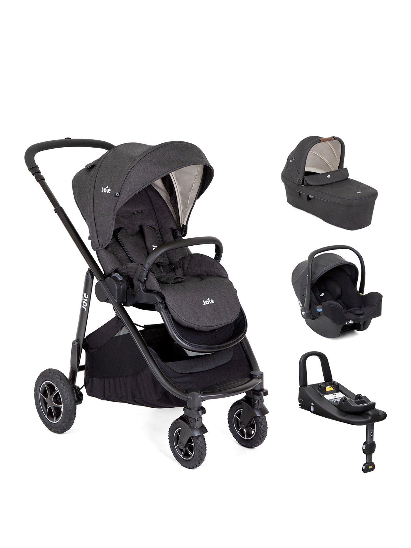 Joie Versatrax On the Go Bundle Travel System with Base - Shale ...