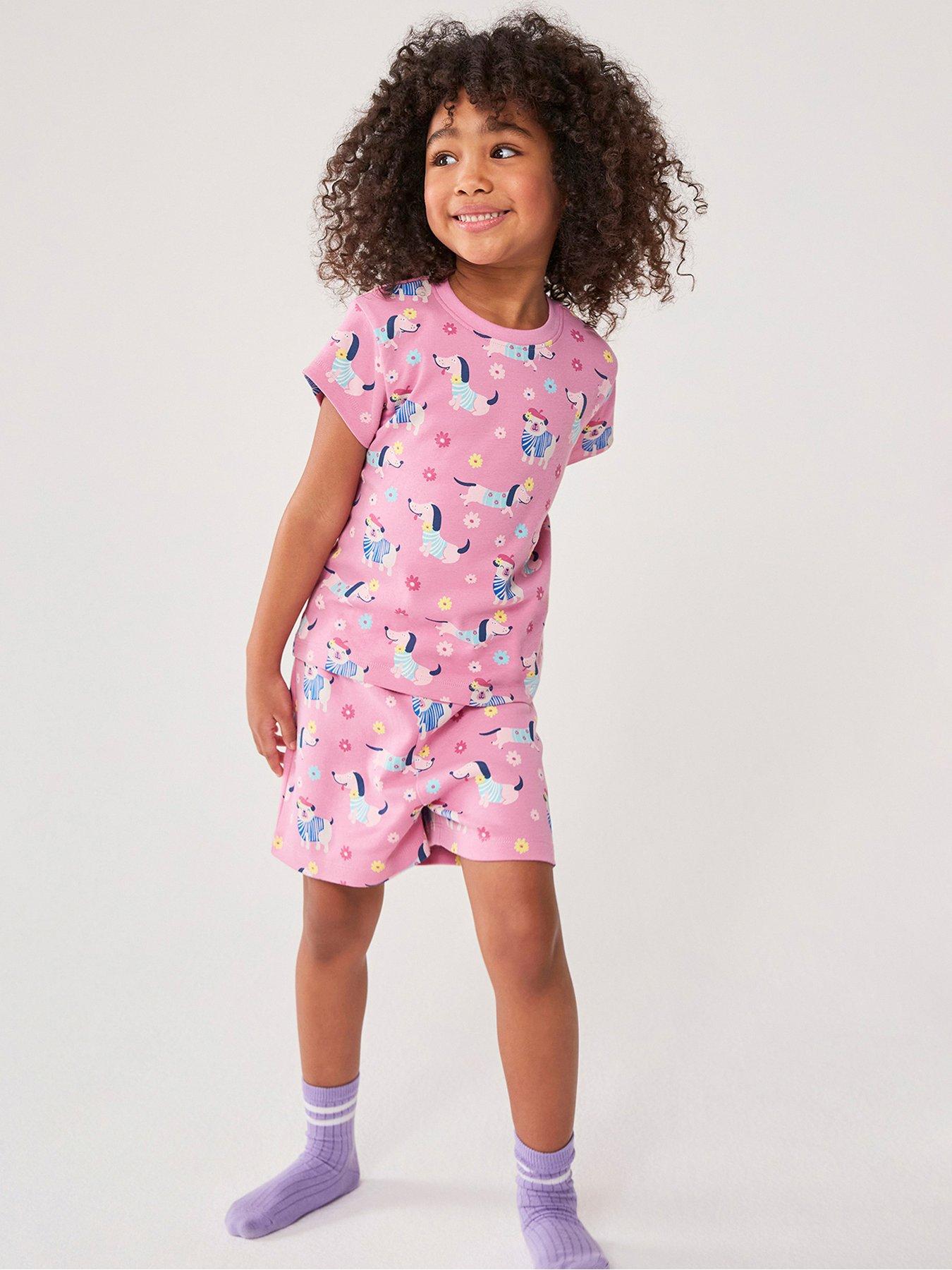 undefined Girls Shorty Pyjamas - Pink