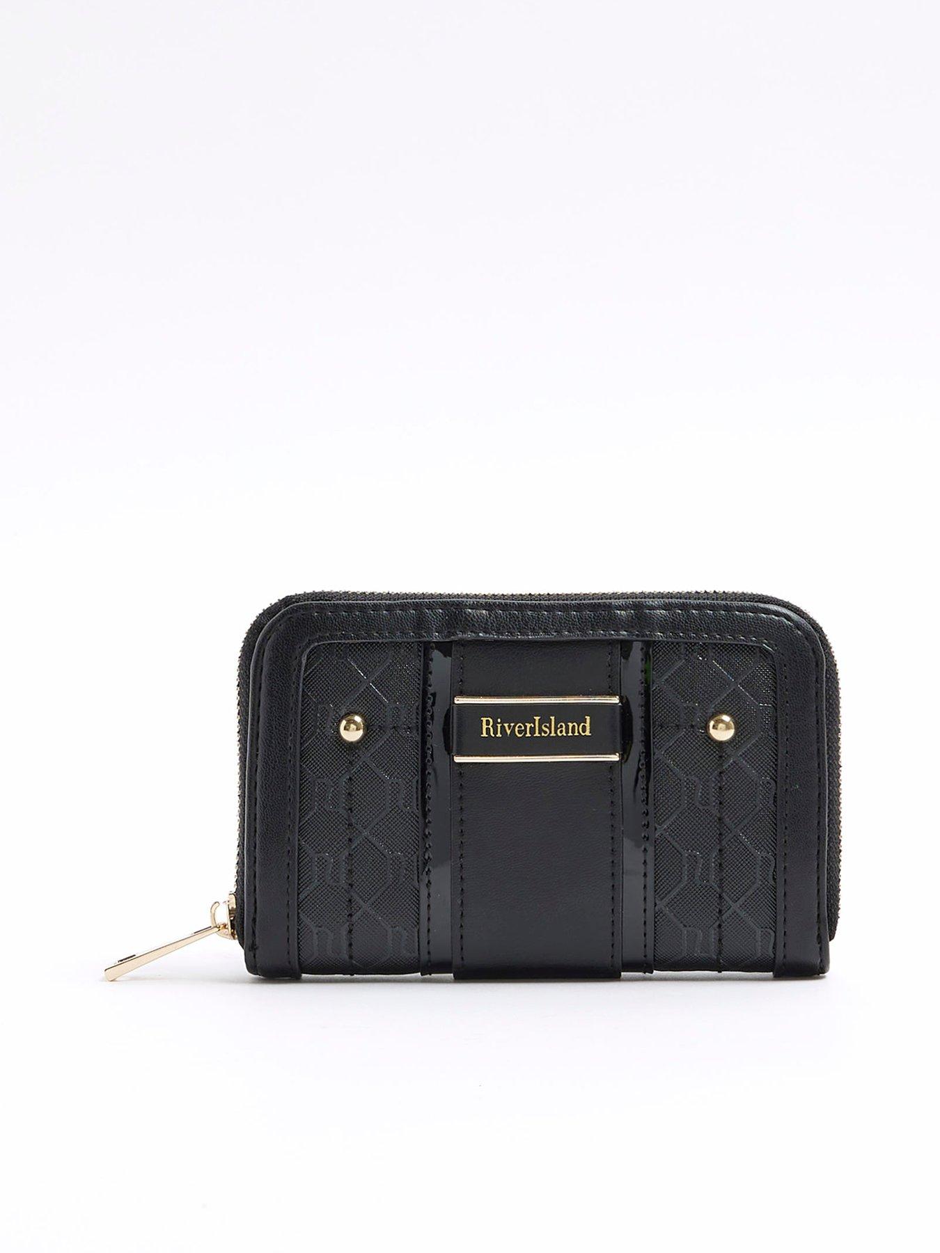 River island zip around purse sale