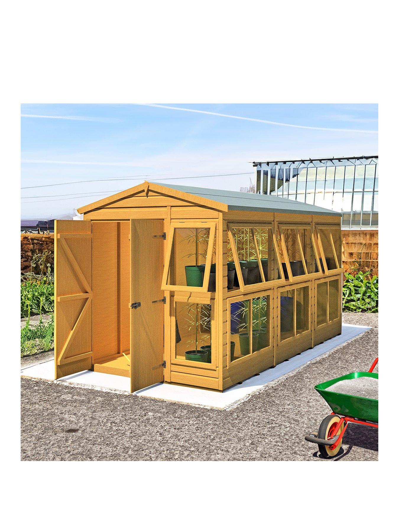 undefined Sun Hut 6 x 12ft Potting Shed