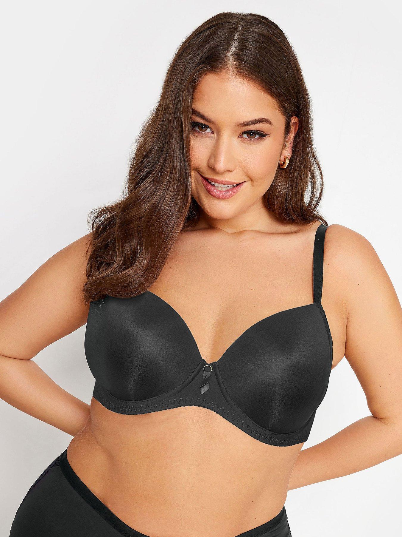  image of yours-curve-2-pk-animal-padded-t-shirt-bra
