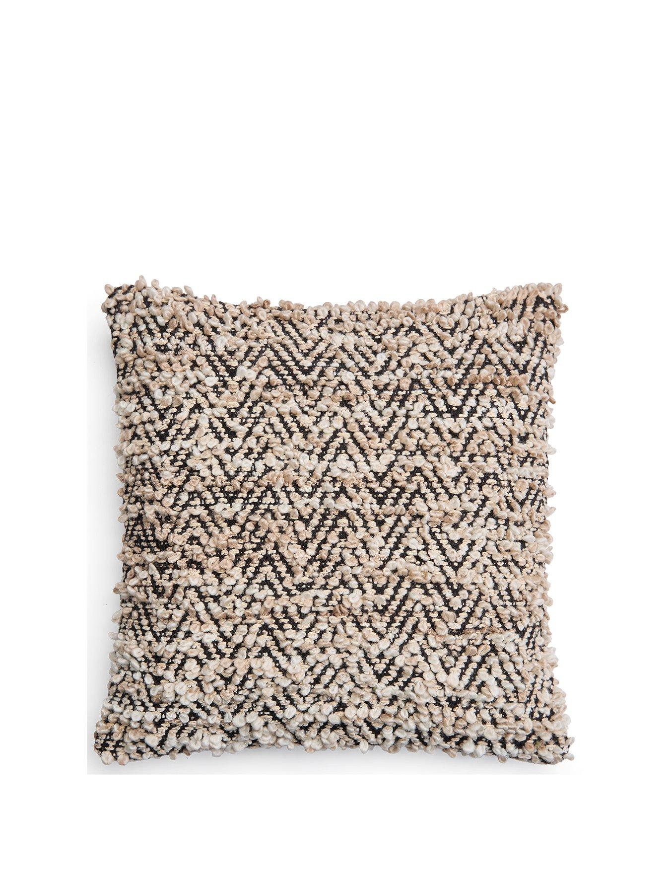 Image 2 of 4 of Very Home Boucle Chevron Cushion
