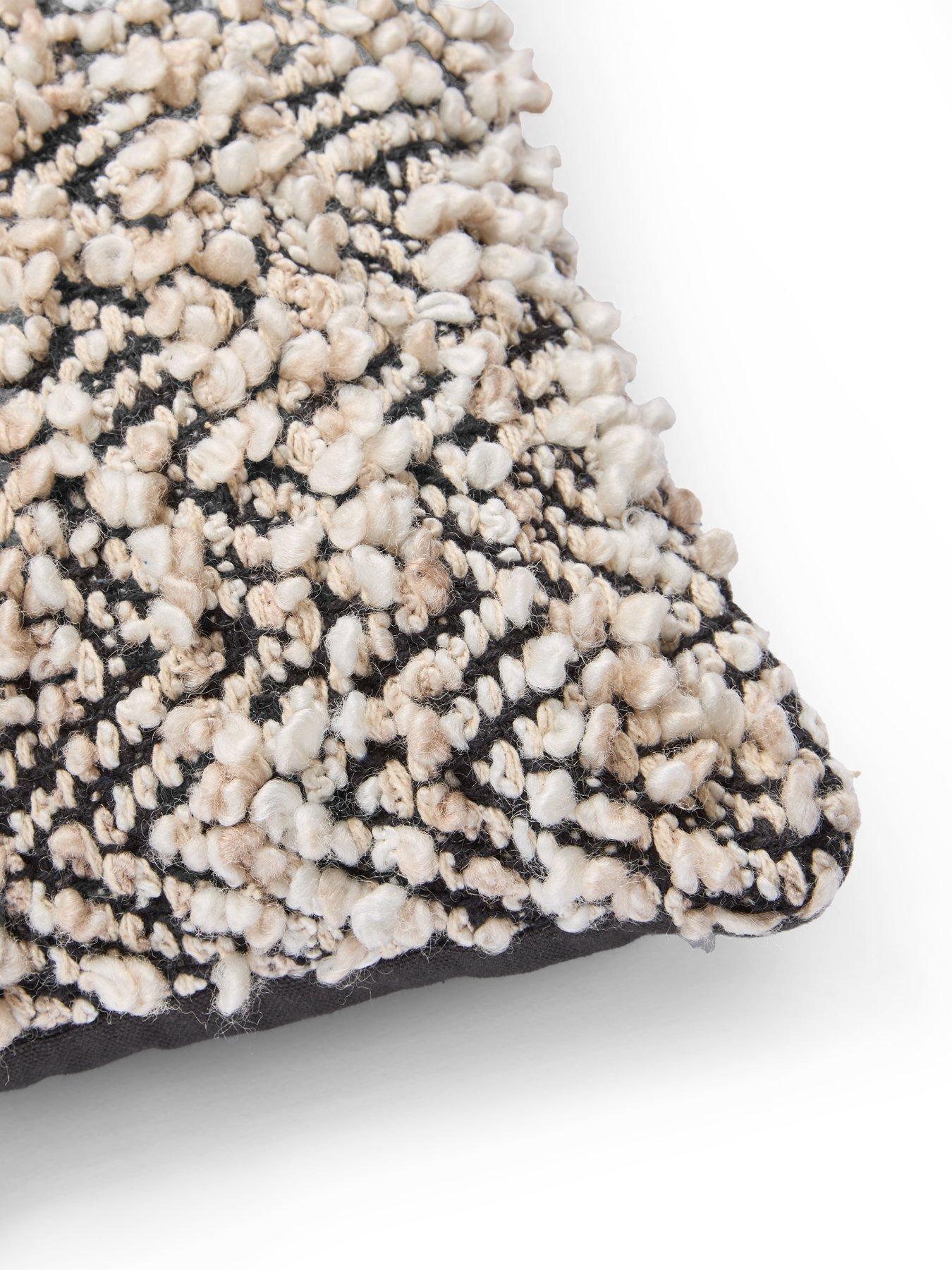 Image 3 of 4 of Very Home Boucle Chevron Cushion
