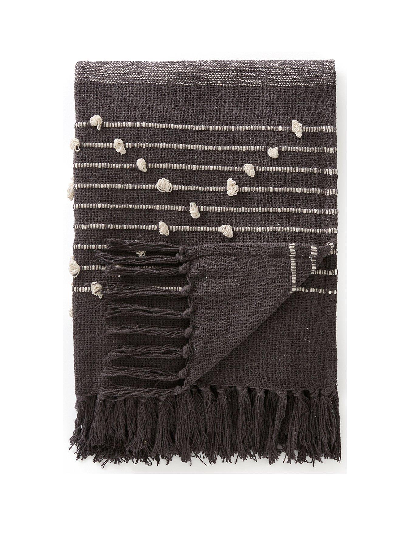 stillFront image of the-very-collection-julietta-throw-grey
