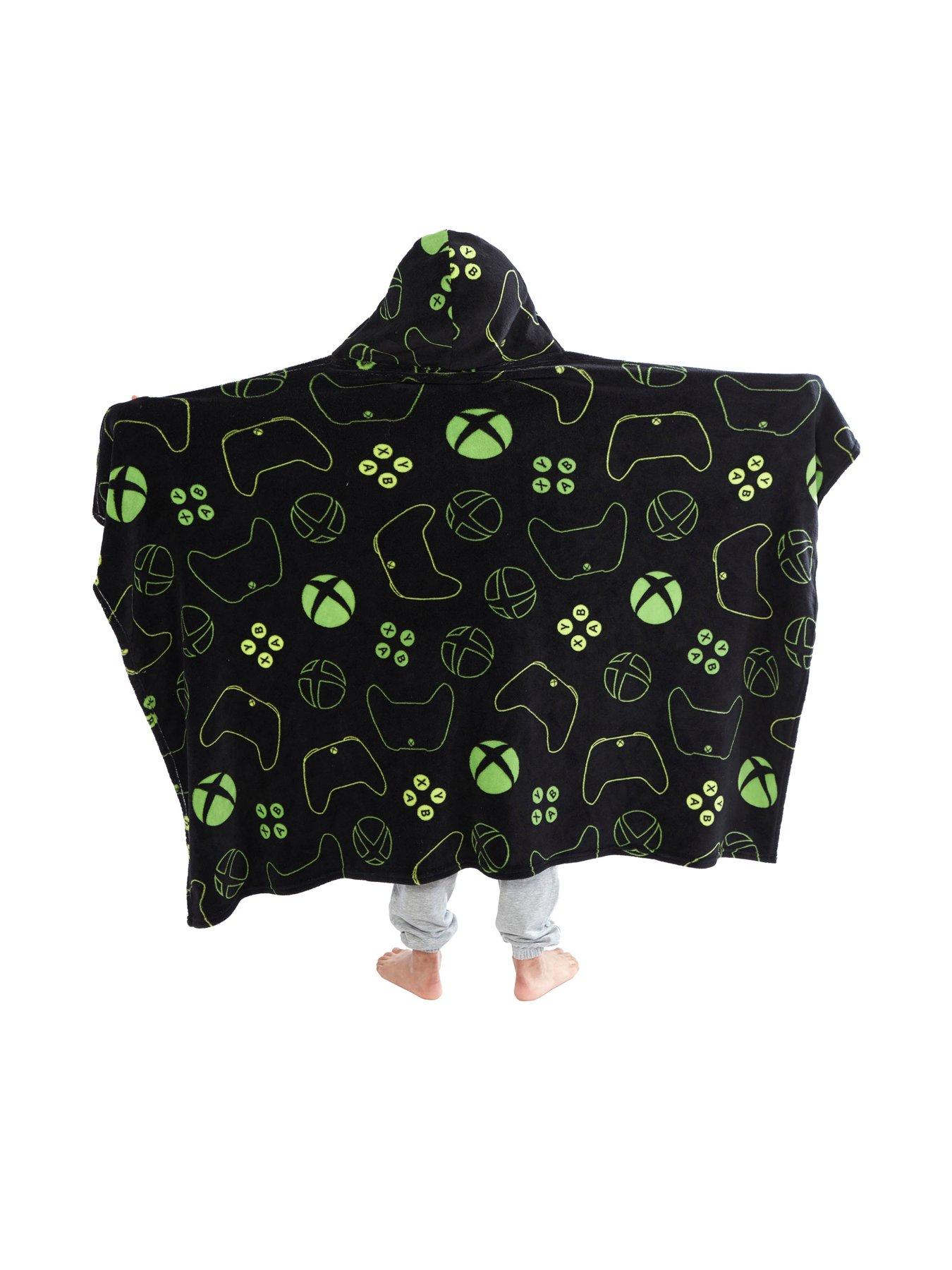 Image 4 of 6 of Xbox Hooded Blanket - Multi
