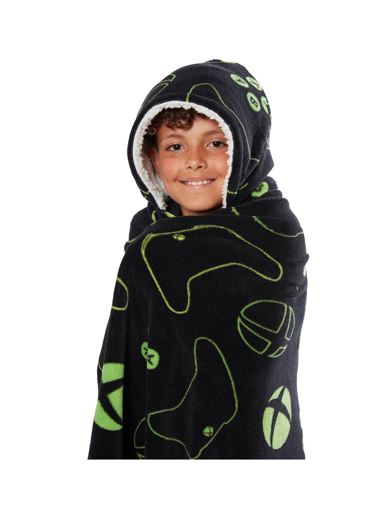 Image 5 of 6 of Xbox Hooded Blanket - Multi