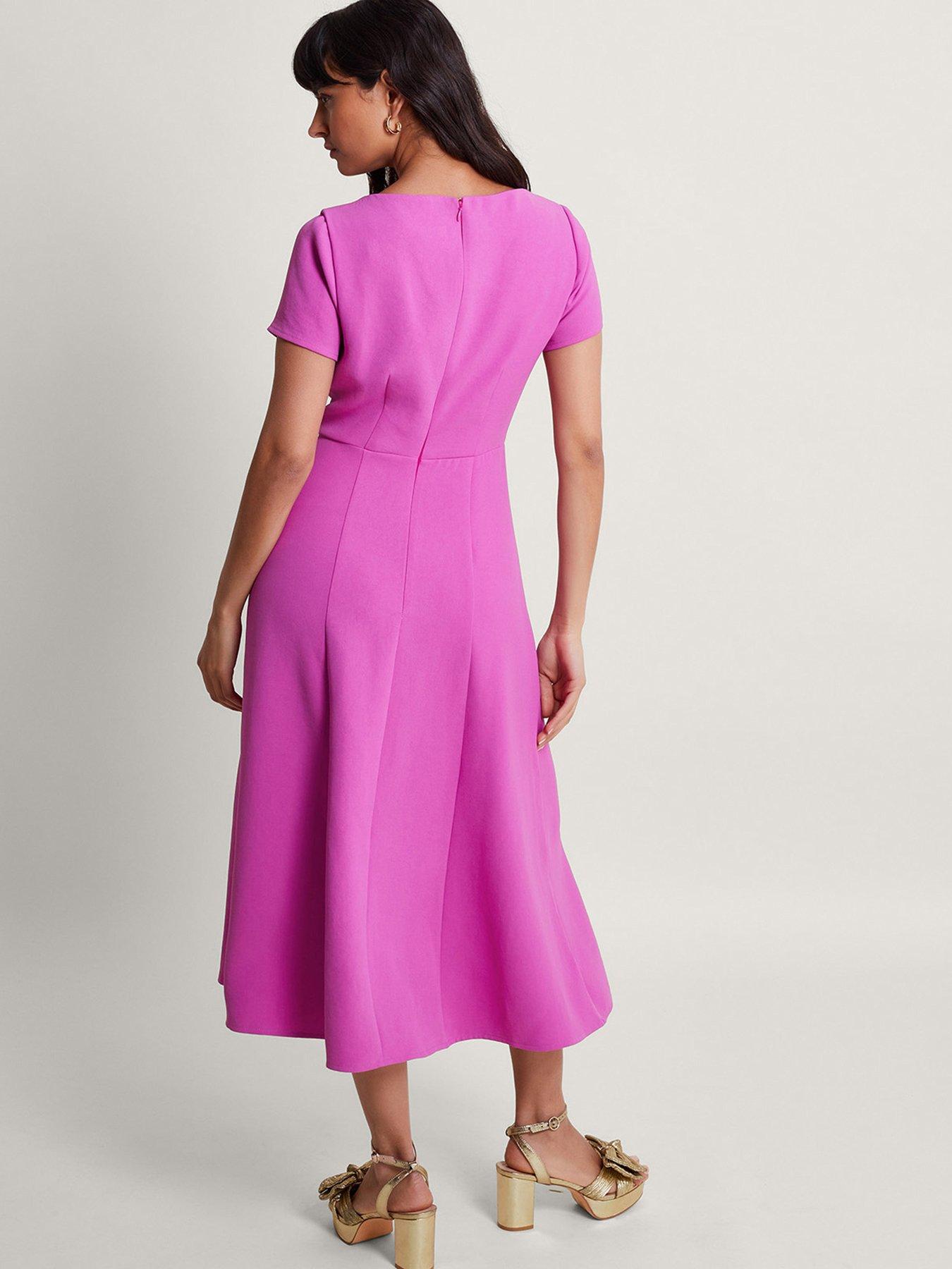 Monsoon pink dress hot sale