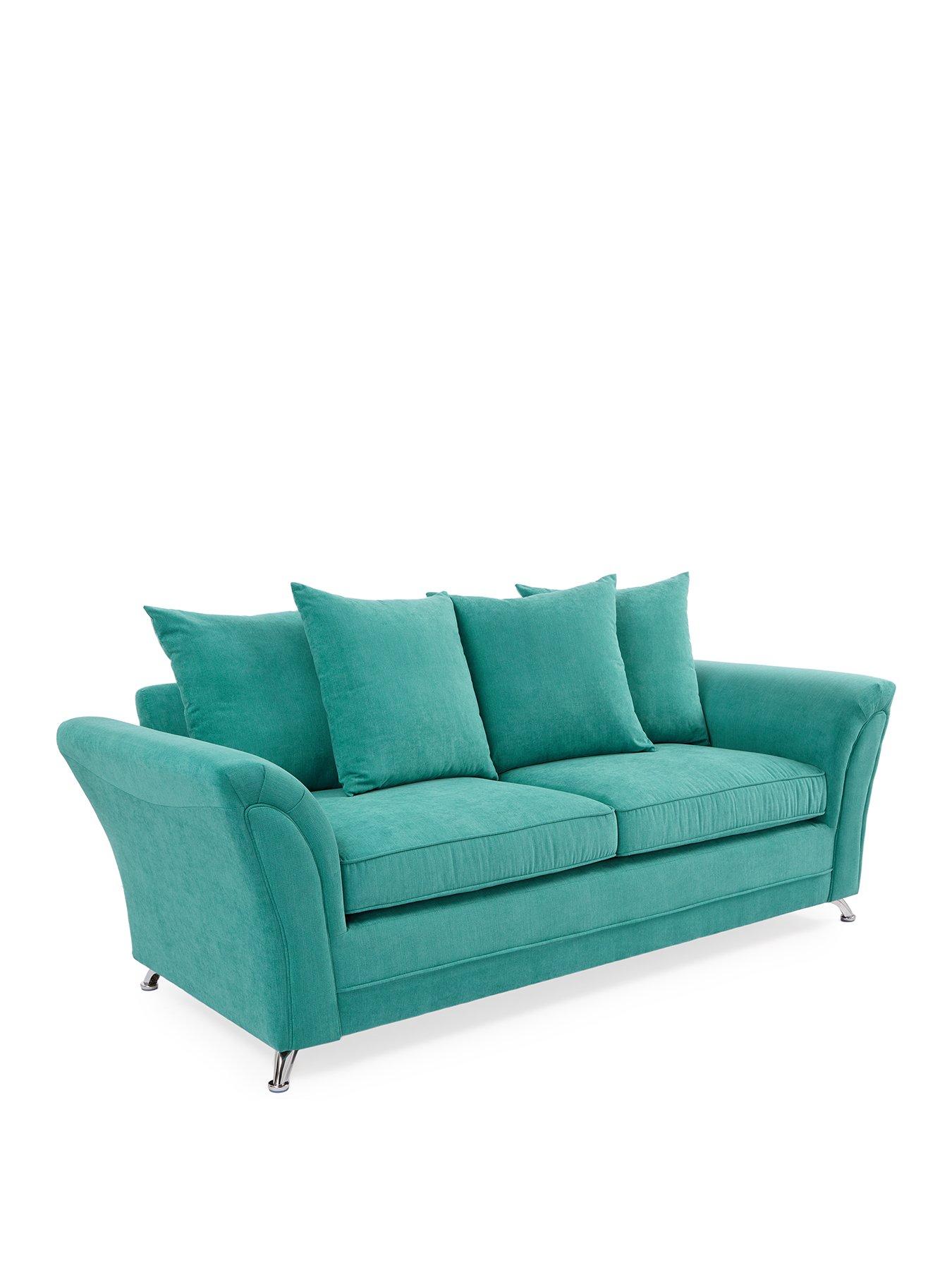  image of very-home-dury-scatter-back-3-2-seater-fabric-sofa-set-buy-amp-save-teal--nbspfscreg-certified