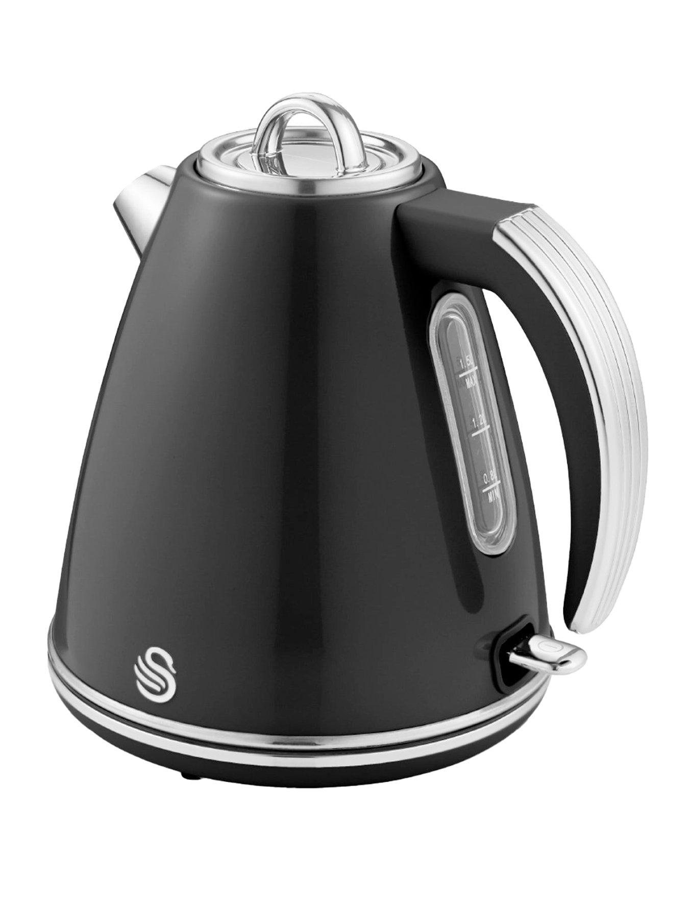 Black hotsell retro kettle