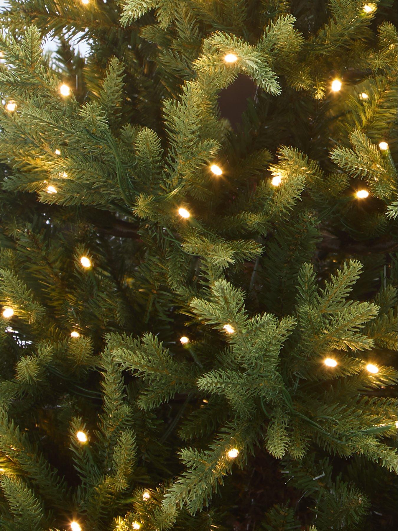 Image 4 of 4 of The Very Collection 7ft (210 cm) Grand Nottingham Fir Pre-Lit Christmas Tree