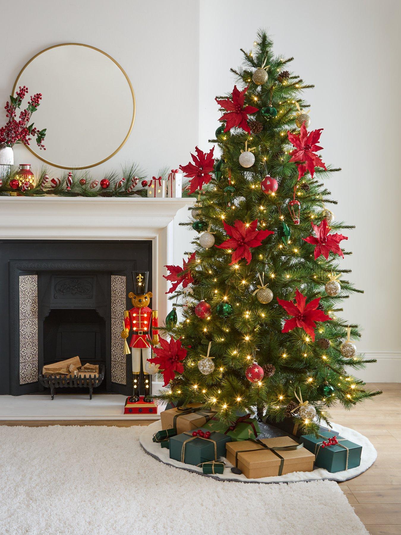Image 1 of 4 of Very Home 7ft (210 cm) Pre-lit Merrydown Christmas Tree