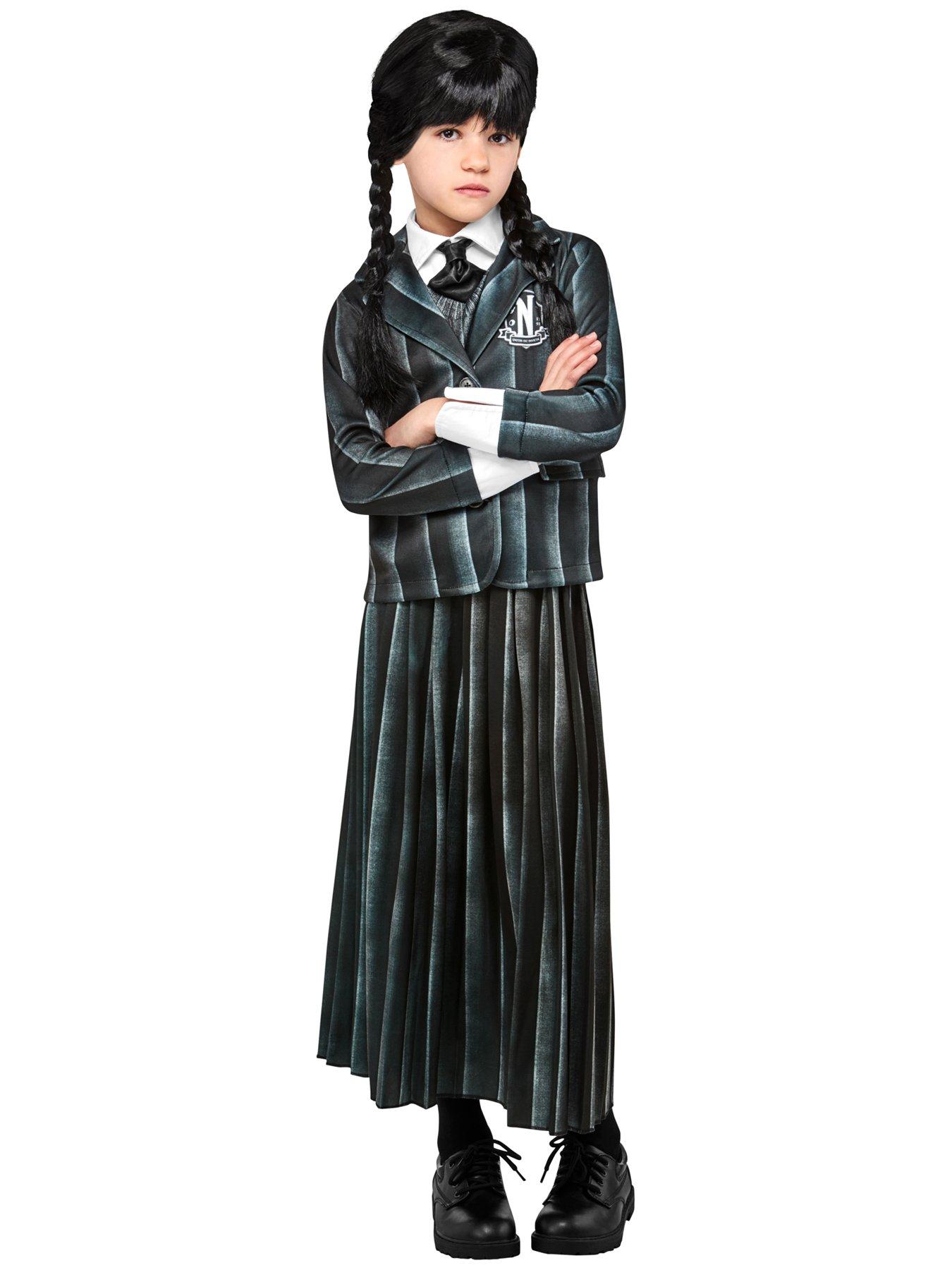 front image of wednesday-school-uniform-costume