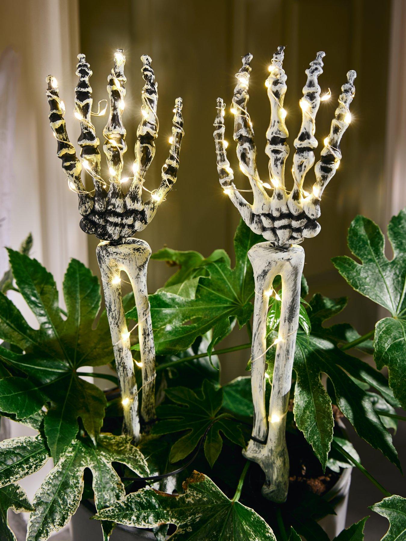 Image 1 of 7 of The Very Collection Set of 2 Halloween Skeleton Hands Pathfinders