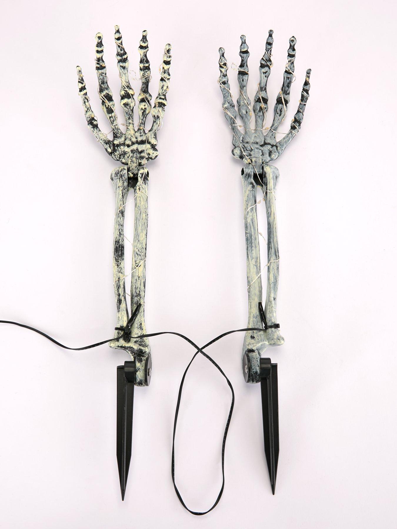 Image 2 of 7 of The Very Collection Set of 2 Halloween Skeleton Hands Pathfinders