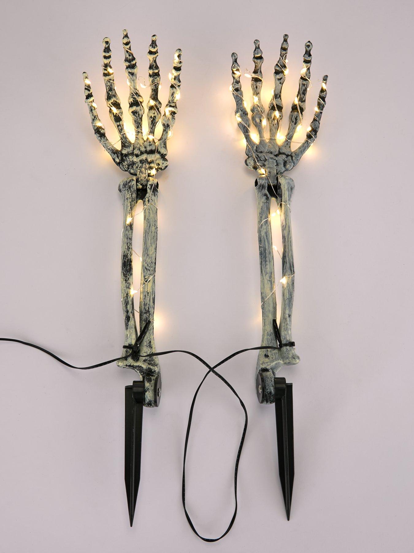 Image 3 of 7 of The Very Collection Set of 2 Halloween Skeleton Hands Pathfinders