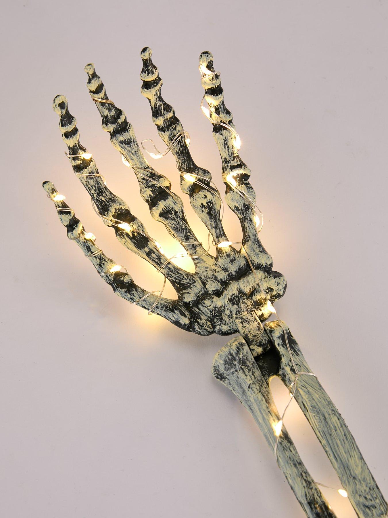 Image 4 of 7 of The Very Collection Set of 2 Halloween Skeleton Hands Pathfinders