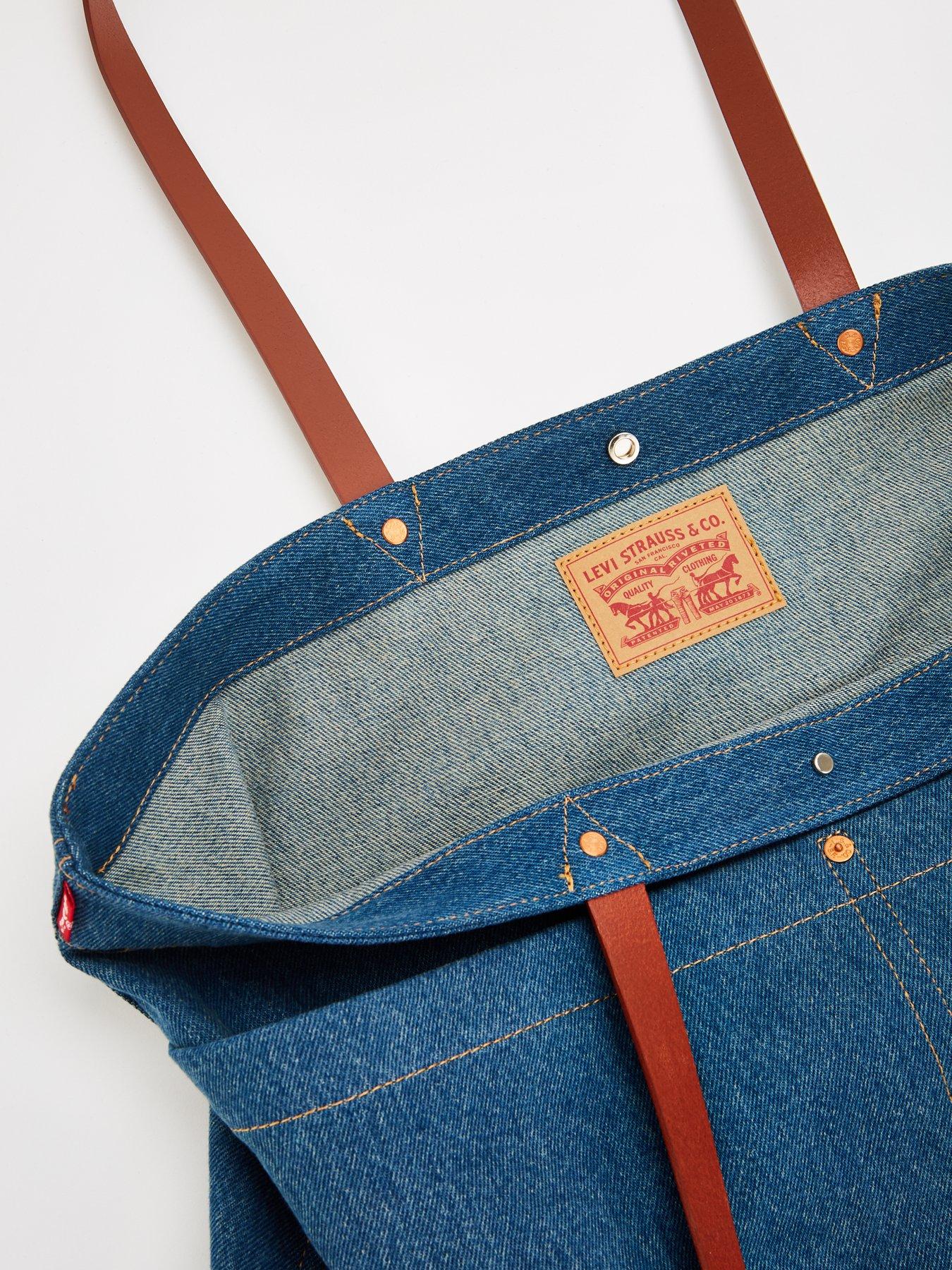 Image 4 of 4 of Levi's Tote-all Bag - Indigo Mid Wash 7