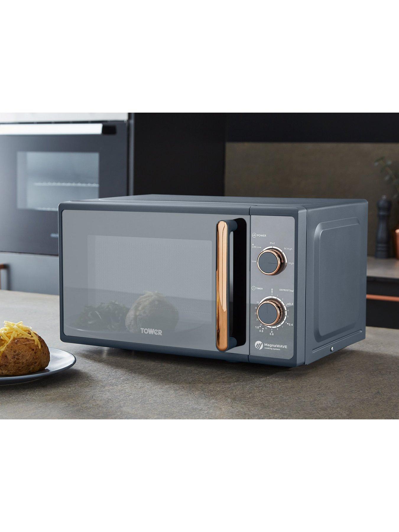  image of tower-cavaletto-kettle-4-slice-toaster-amp-microwave-triple-pack-grey