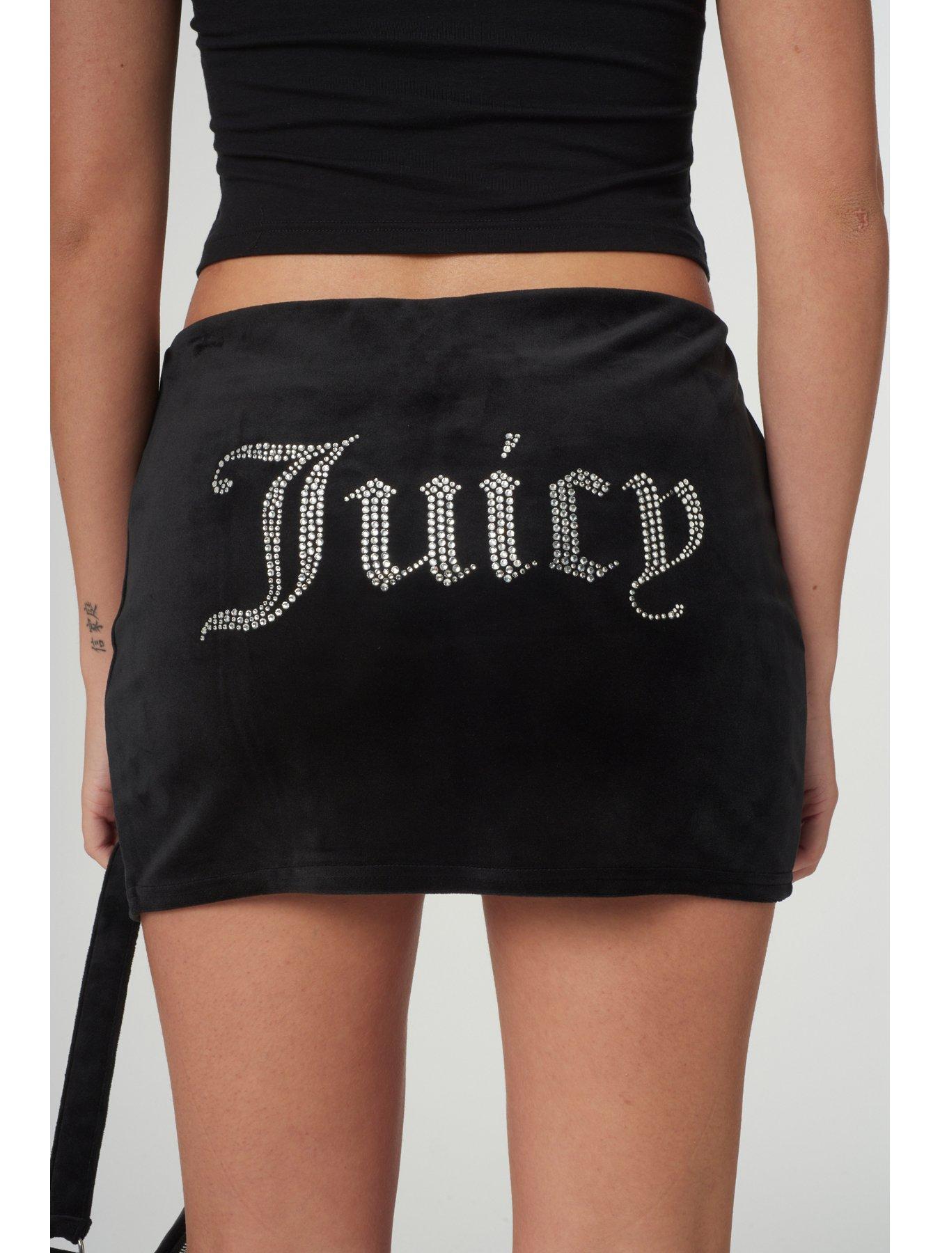 JUICY COUTURE★Sequined velvet skirt JC173 img71805_src.jpg