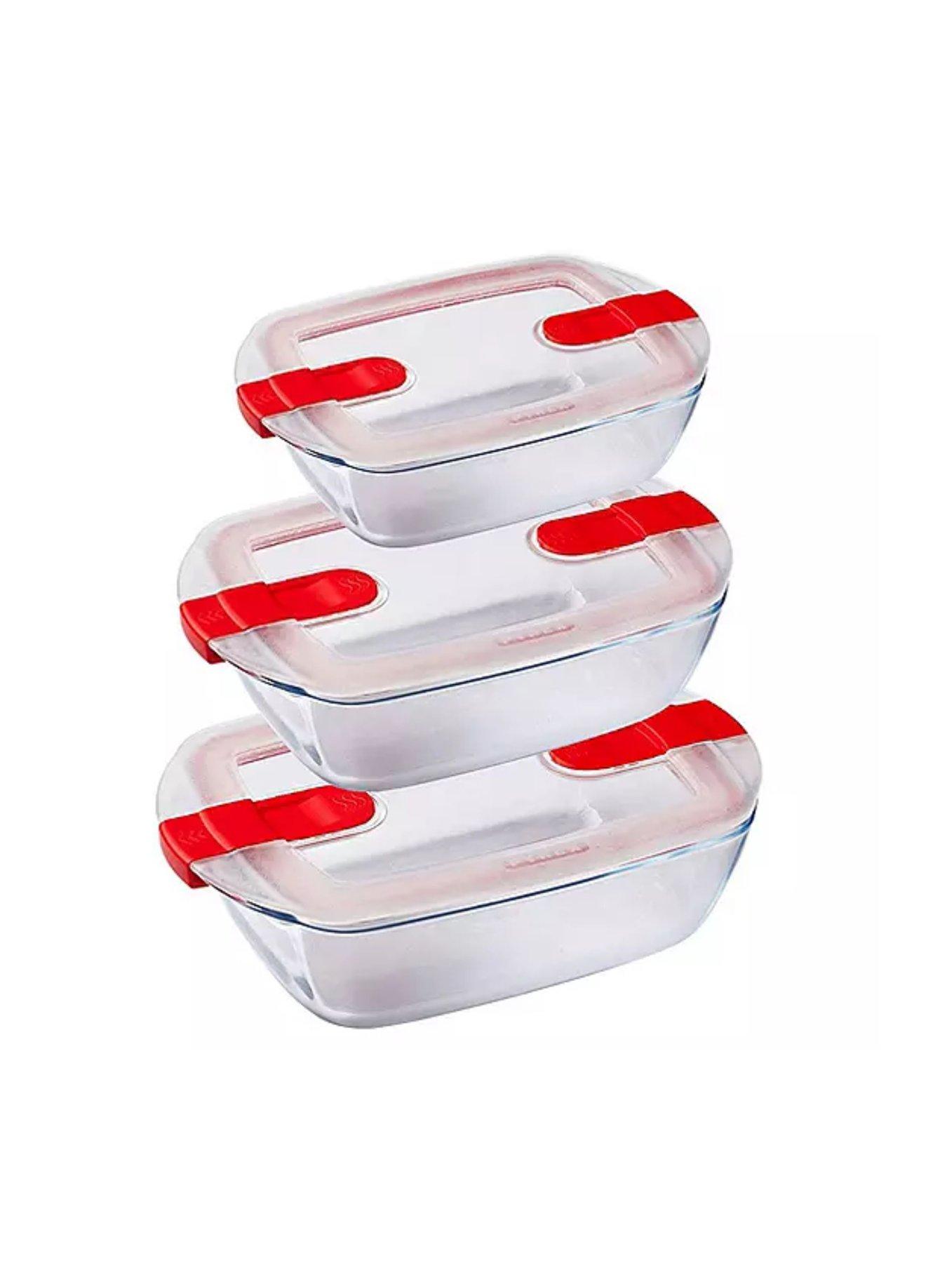 undefined Cook  &  Heat 3-Piece Rectangular Dish Set
