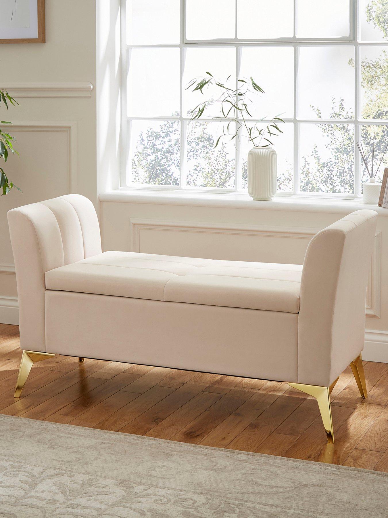 GFW Pettine Ottoman Storage Bench