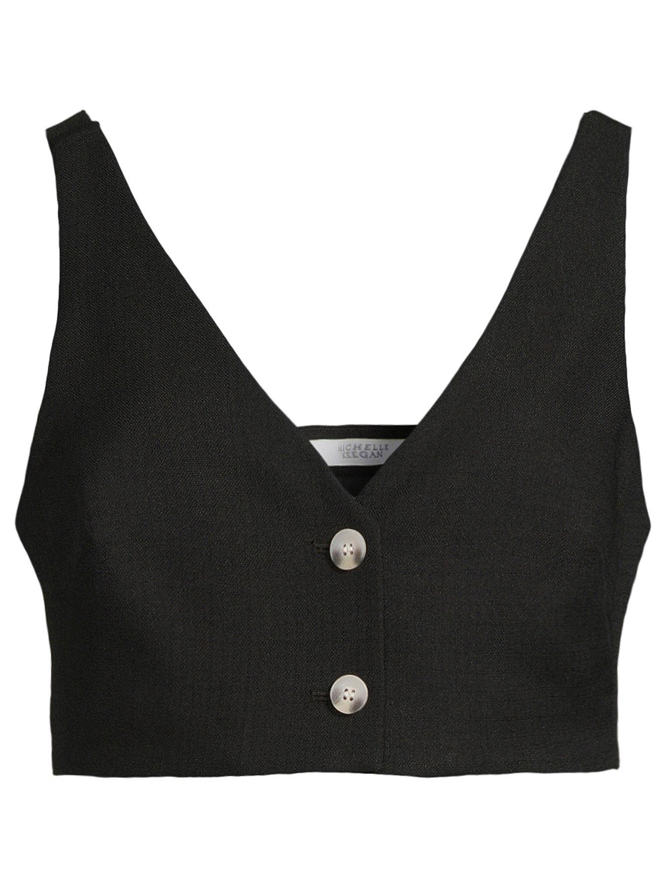  image of michelle-keegan-premium-3-piece-set-crop-top-blacknbsp