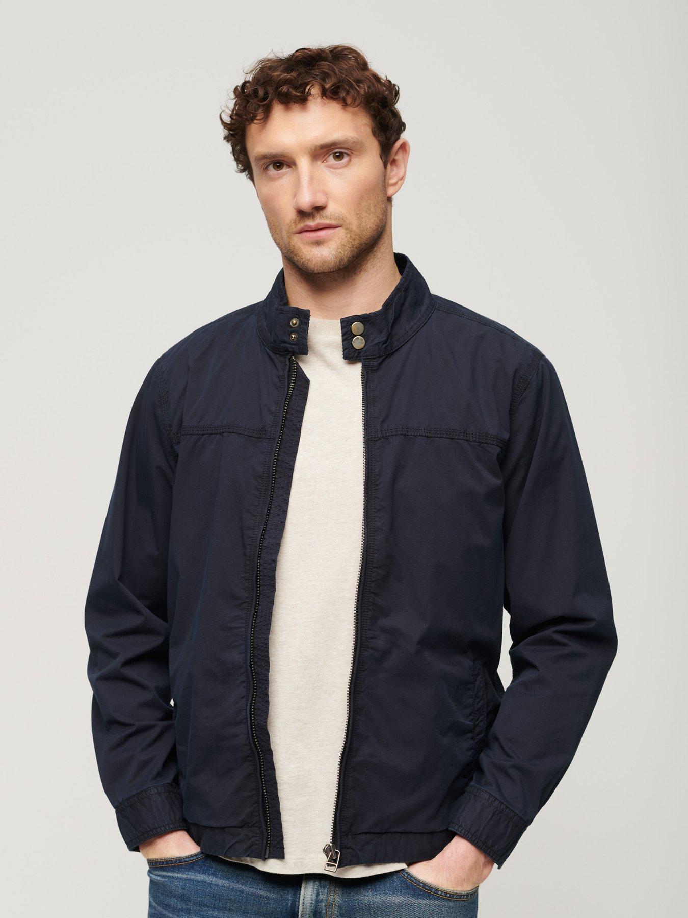 undefined Classic Harrington Jacket - Navy