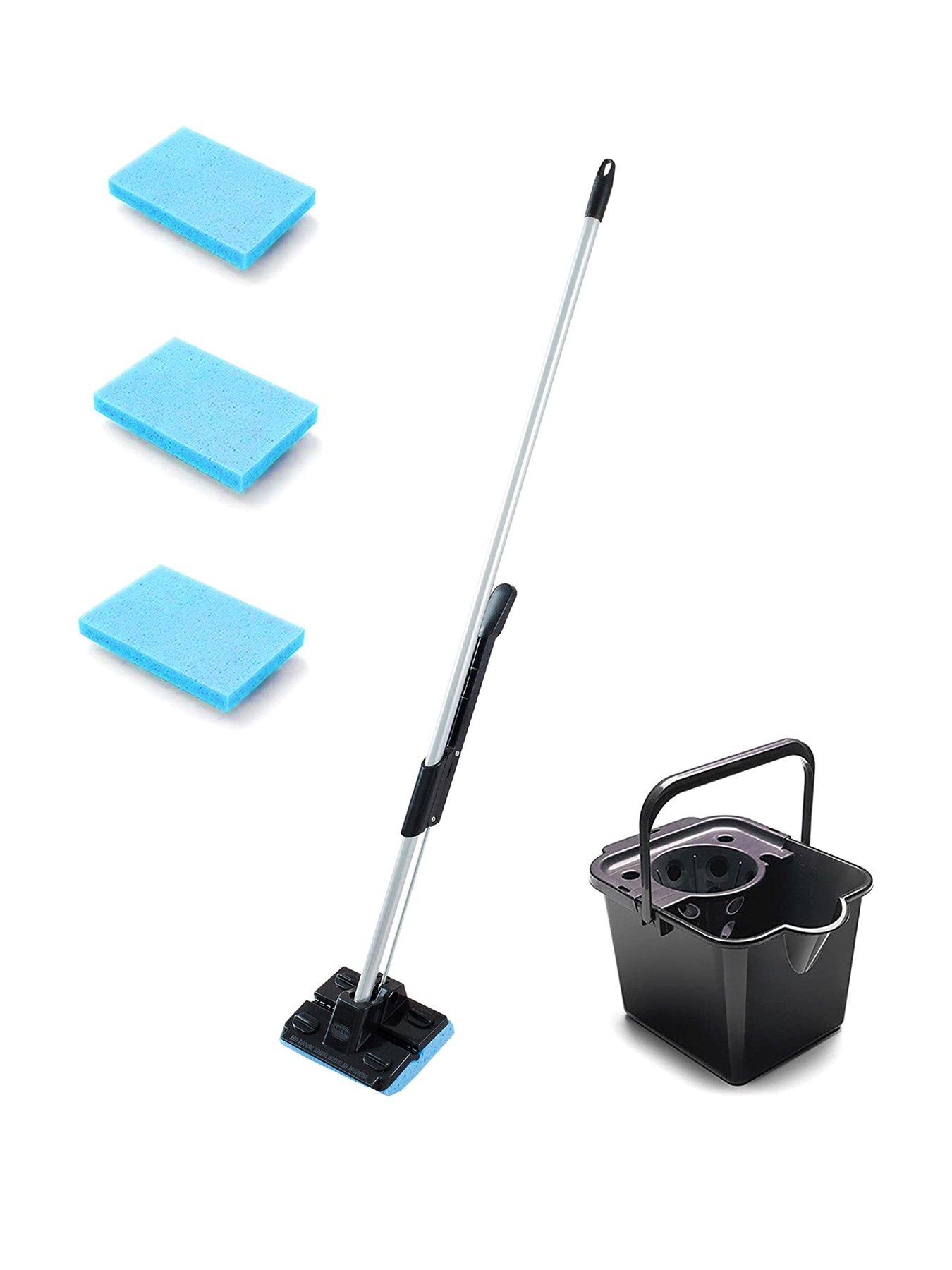 addis-superdry-mop-cleaning-bundle-superdry-mop-3x-refills-amp-mop-pail