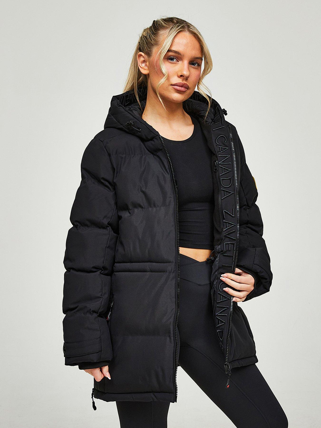 Zavetti Canada Remila Padded Jacket - Black | Littlewoods