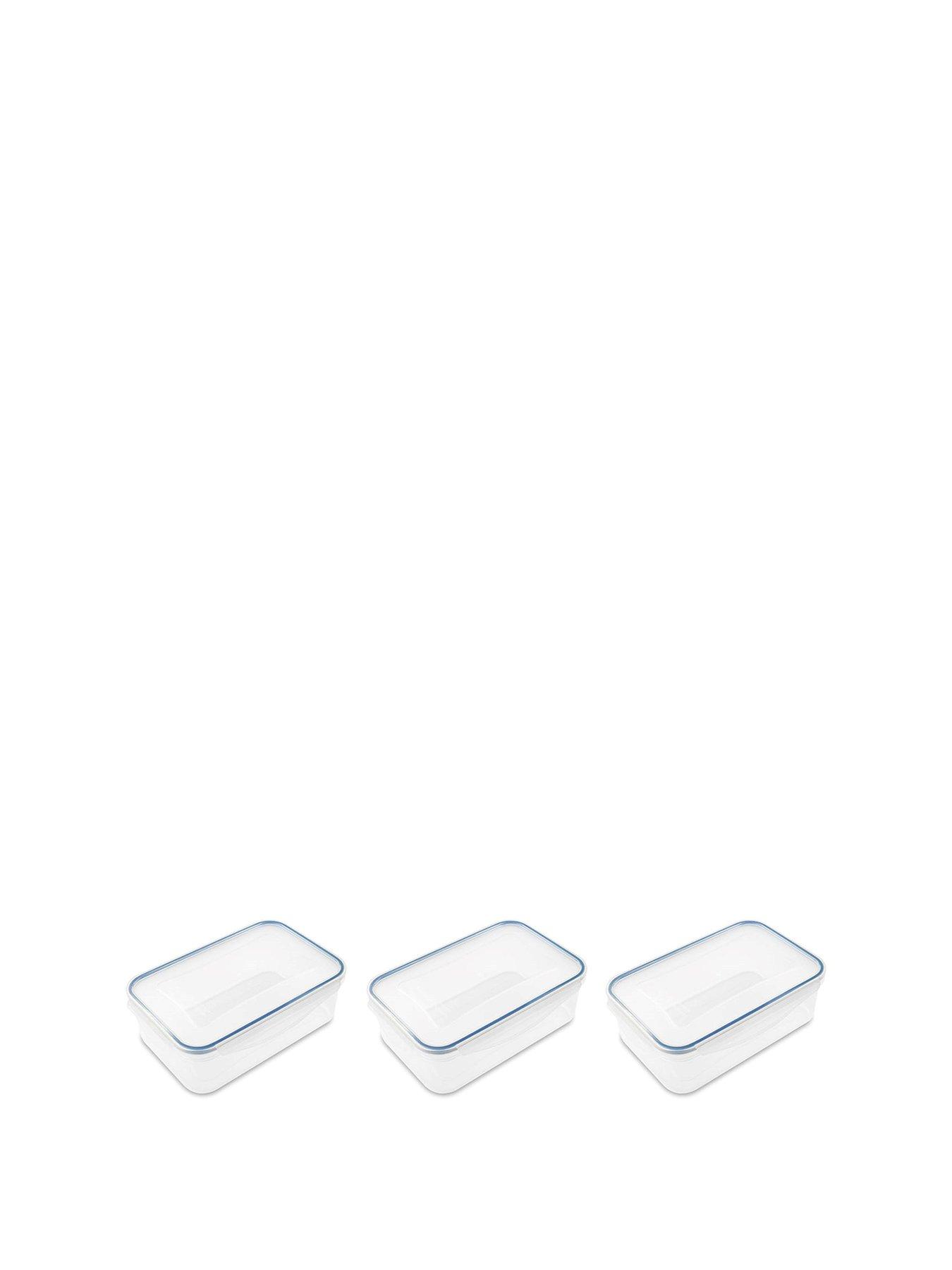 undefined Clip Tight Set of 3 Storage Containers