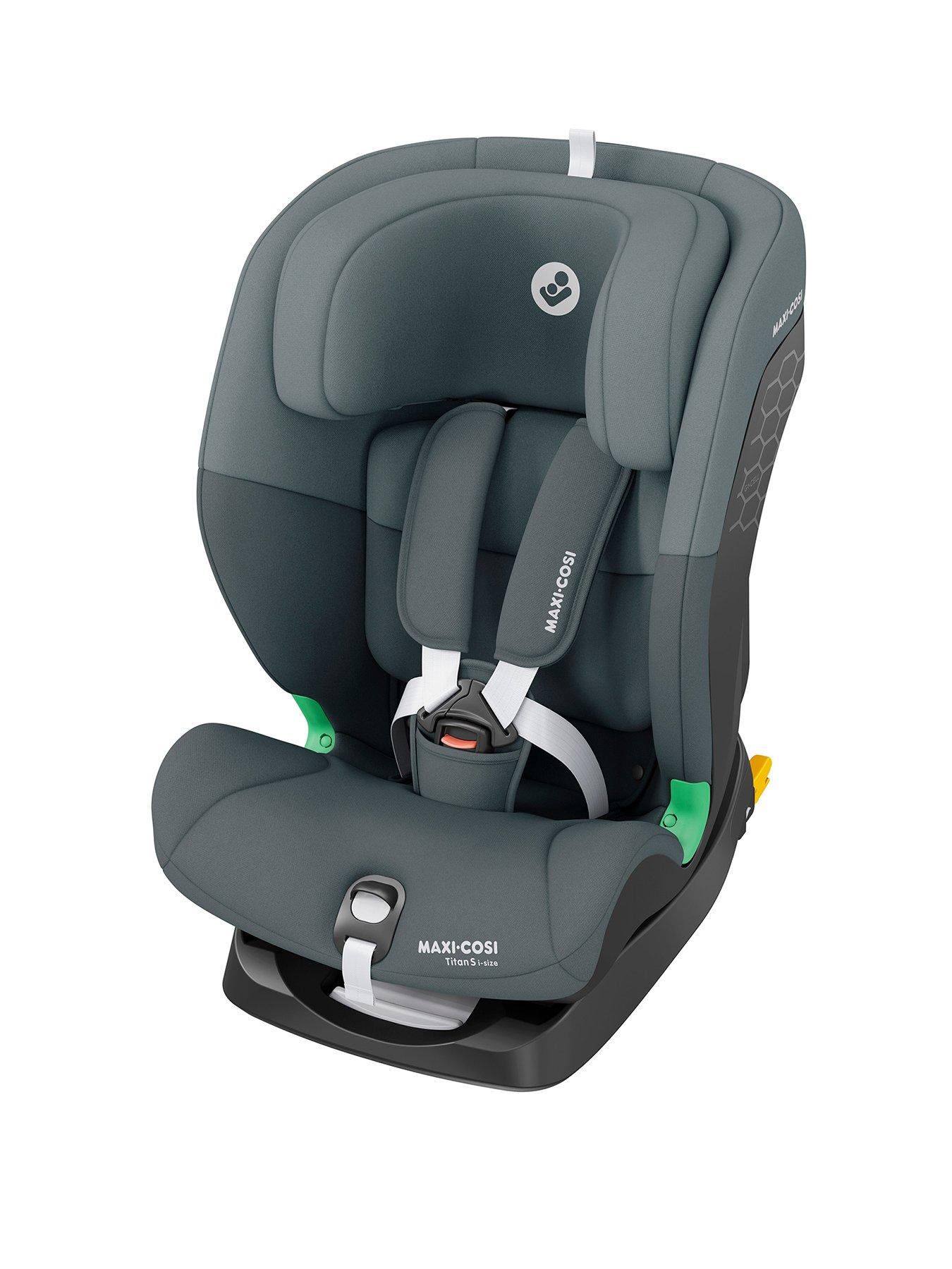undefined Titan S i-Size Car Seat - 15 months - 12 years (76 - 150cm / 9-36kg) ISOFIX  &  TT Installation - Tonal Graphite