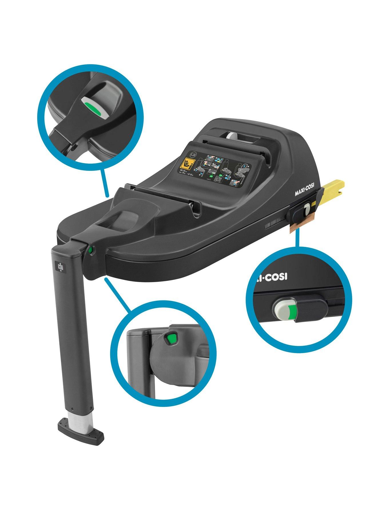  image of maxi-cosi-kit-cabriofix-i-size-car-seat-amp-cabriofix-i-size-base--nbspblack