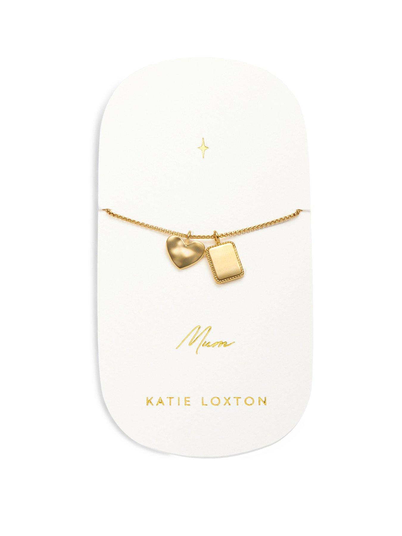 Katie Loxton Mum Waterproof Gold Charm Bracelet